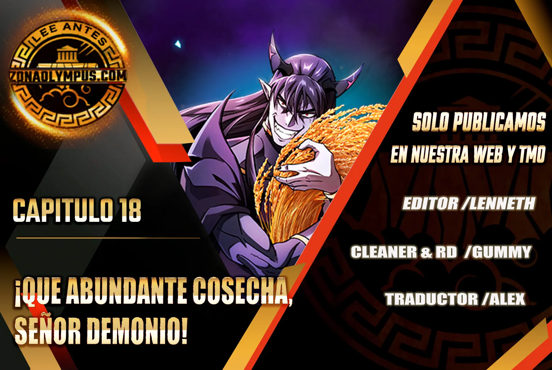Read ¡Que abundante cosecha, señor demonio! ES Manga Online
