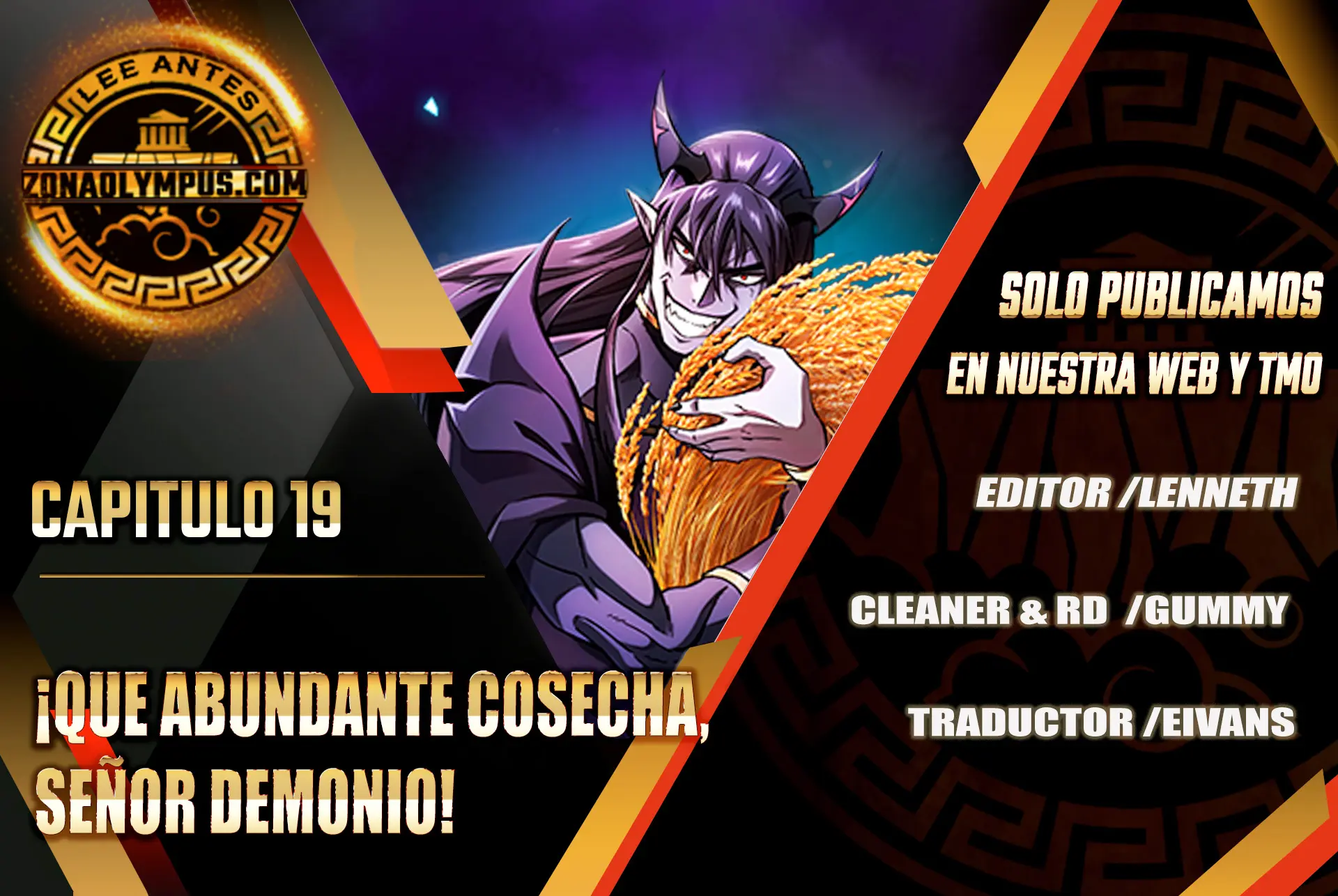 Read ¡Que abundante cosecha, señor demonio! ES Manga Online