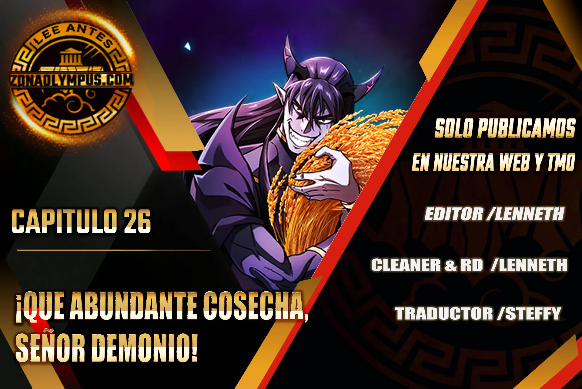 Read ¡Que abundante cosecha, señor demonio! ES Manga Online