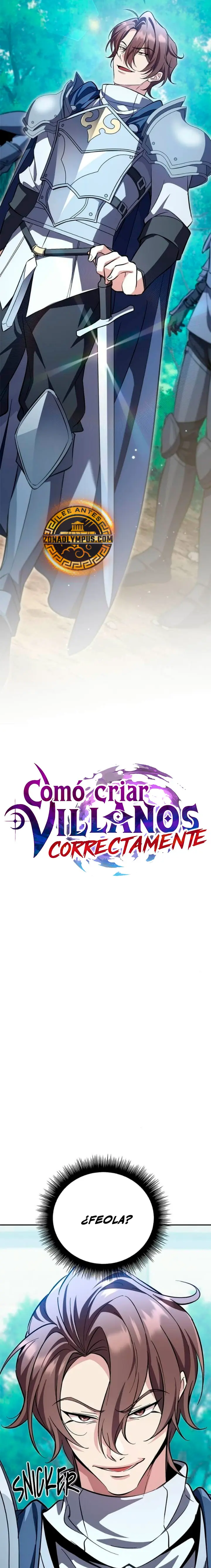 Read Cómo criar villanos correctamente ES Manga Online