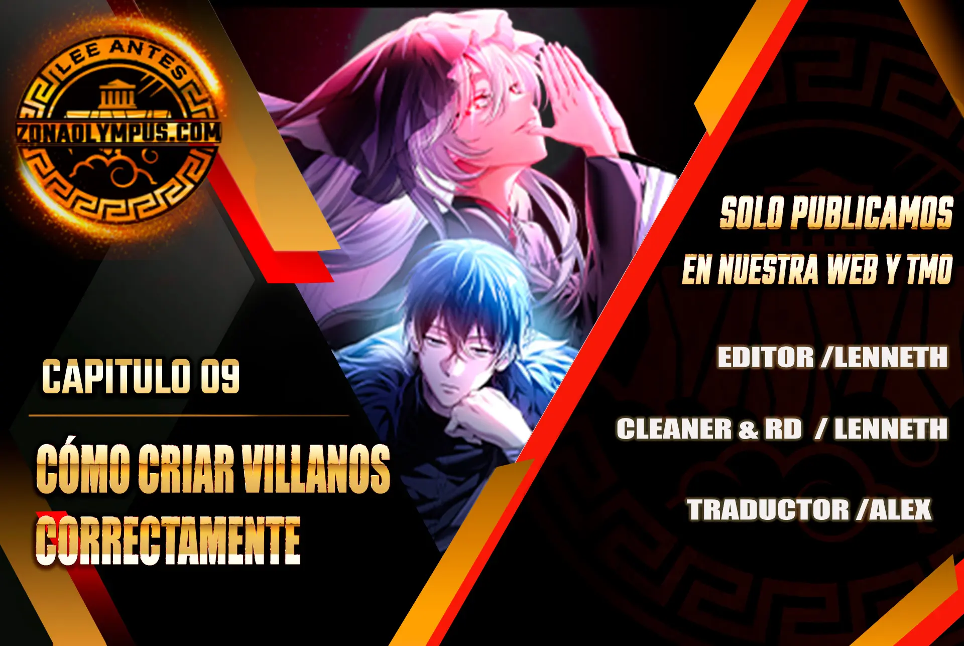 Read Cómo criar villanos correctamente ES Manga Online