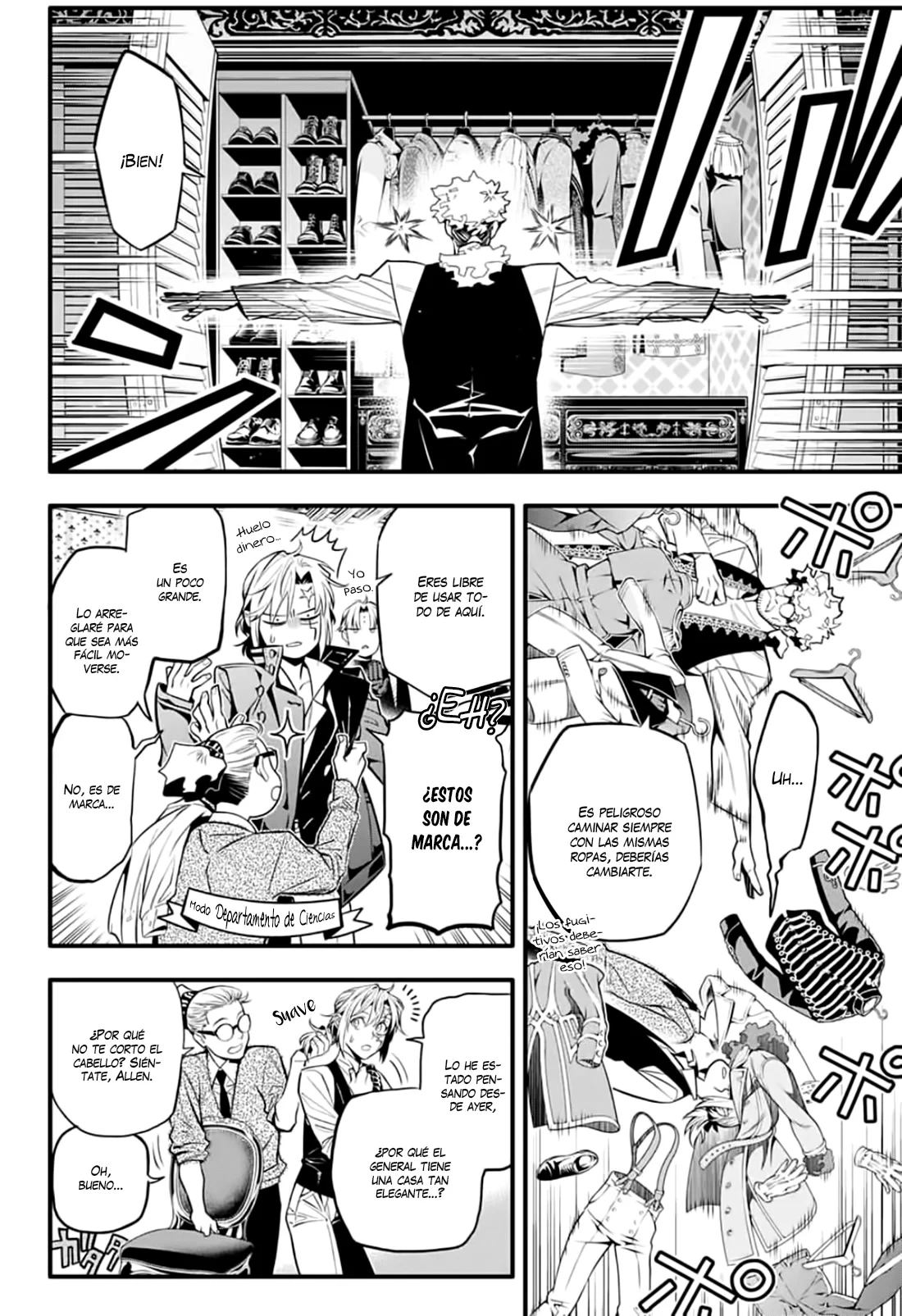 Read D.Gray-Man Es Manga Online