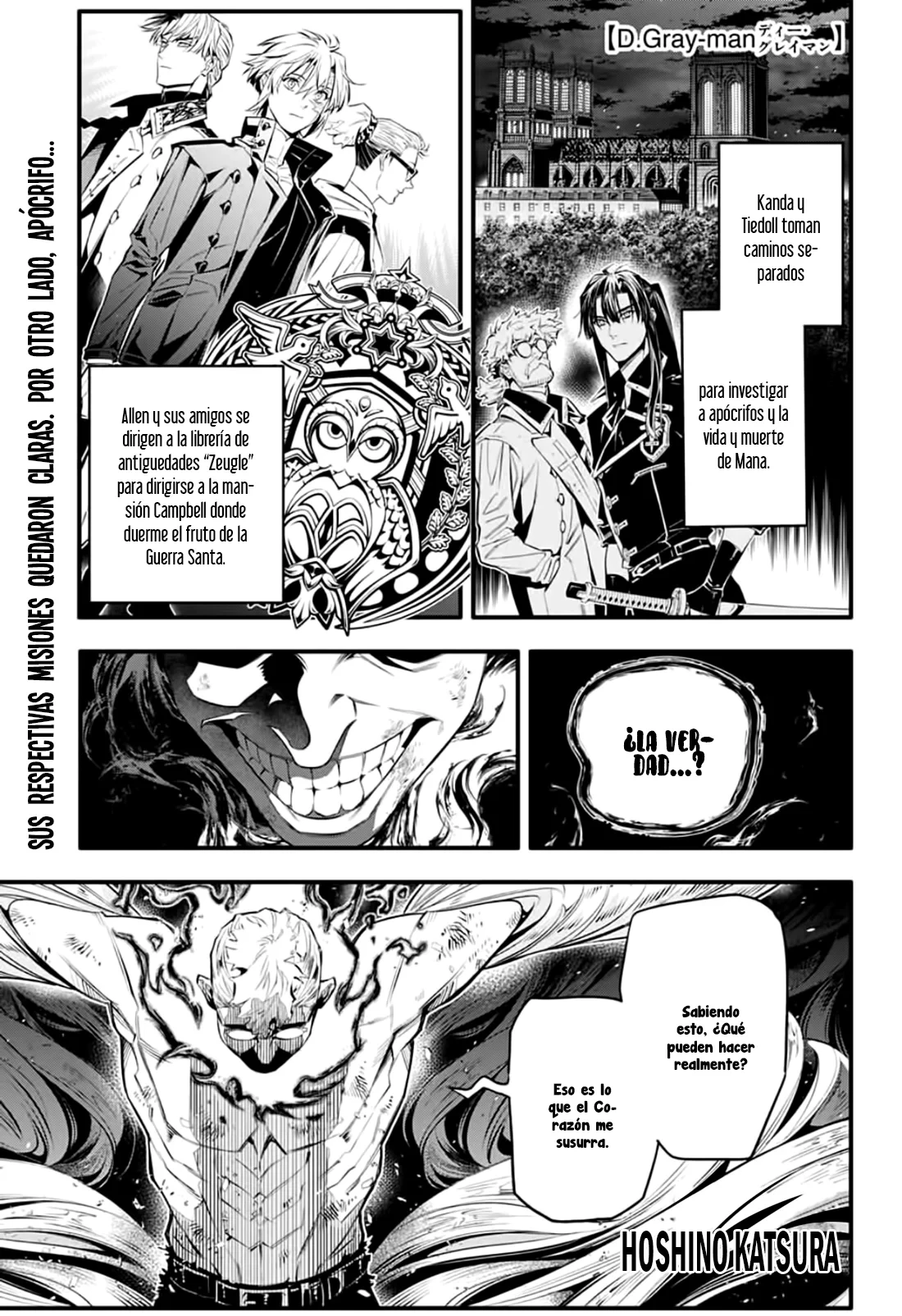 Read D.Gray-Man Es Manga Online