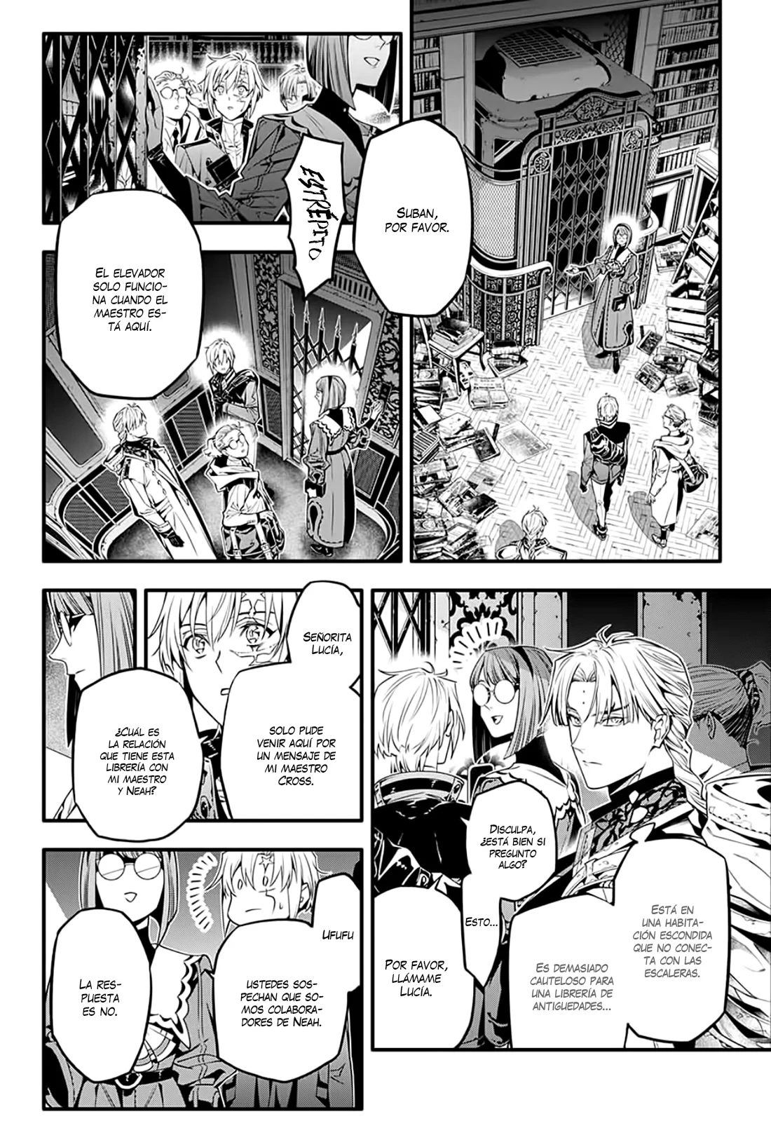 Read D.Gray-Man Es Manga Online