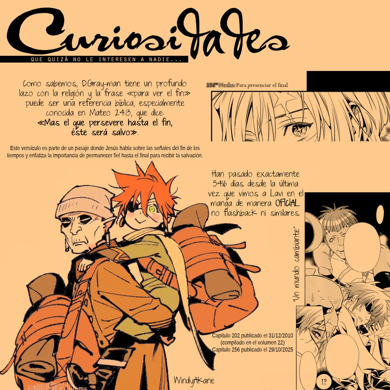 Read D.Gray-Man Es Manga Online