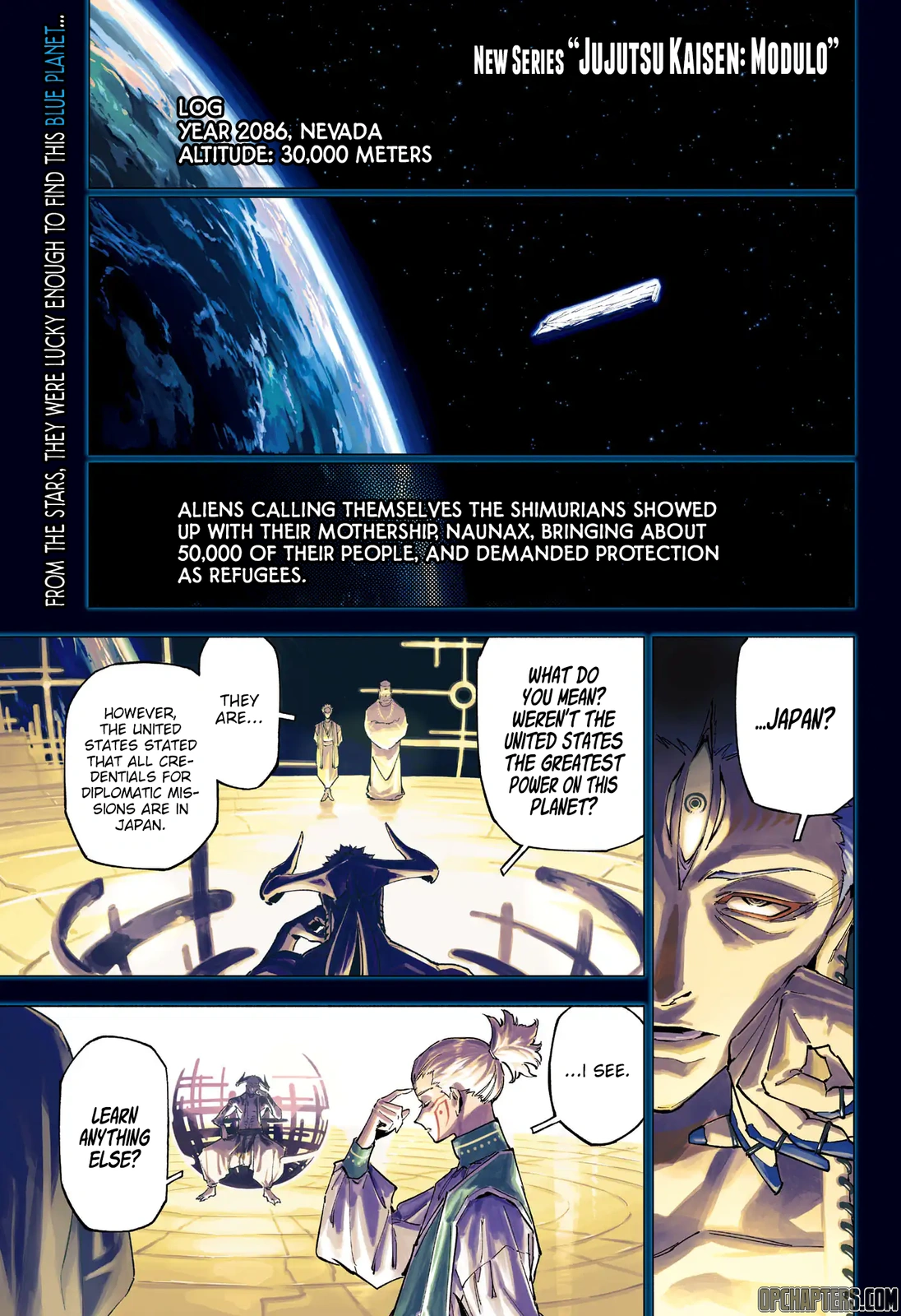 Read Jujutsu Kaisen Modulo ES Manga Online