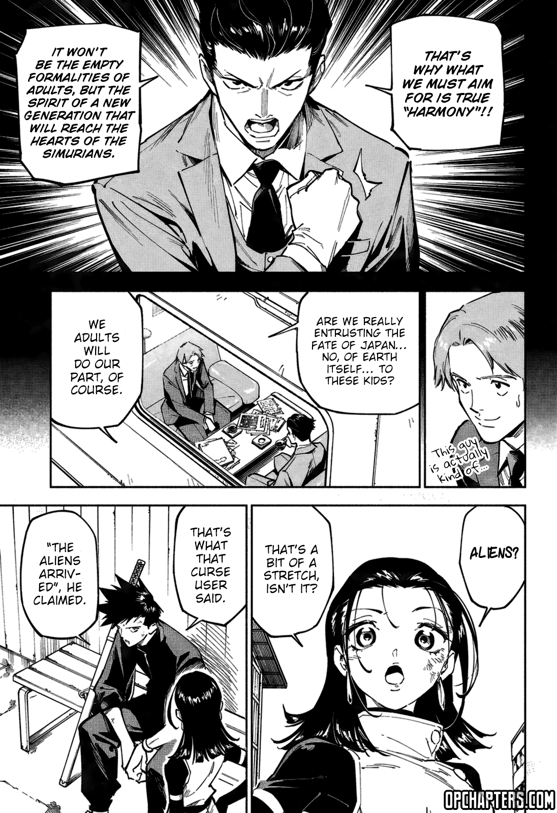 Read Jujutsu Kaisen Modulo ES Manga Online