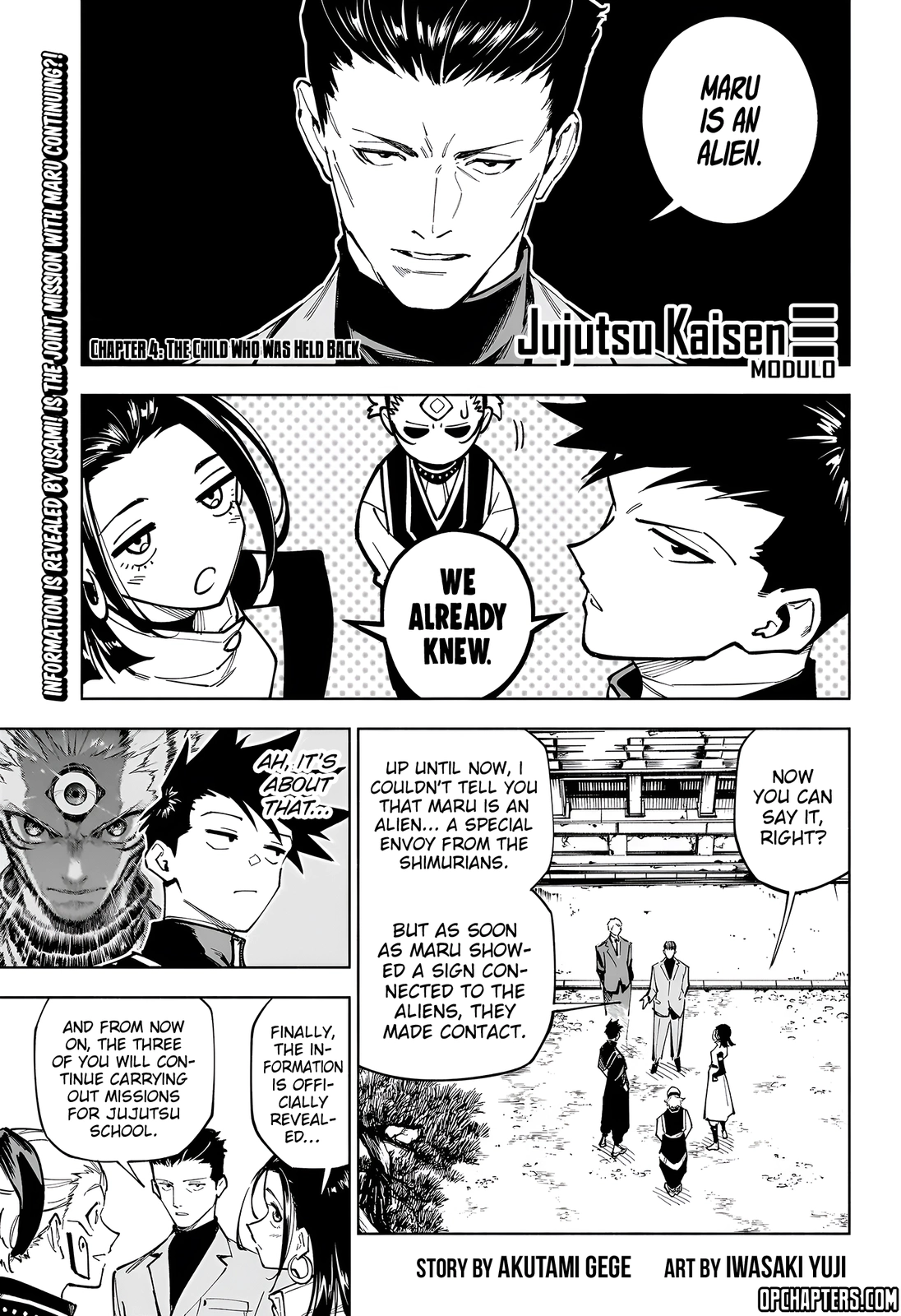 Read Jujutsu Kaisen Modulo ES Manga Online
