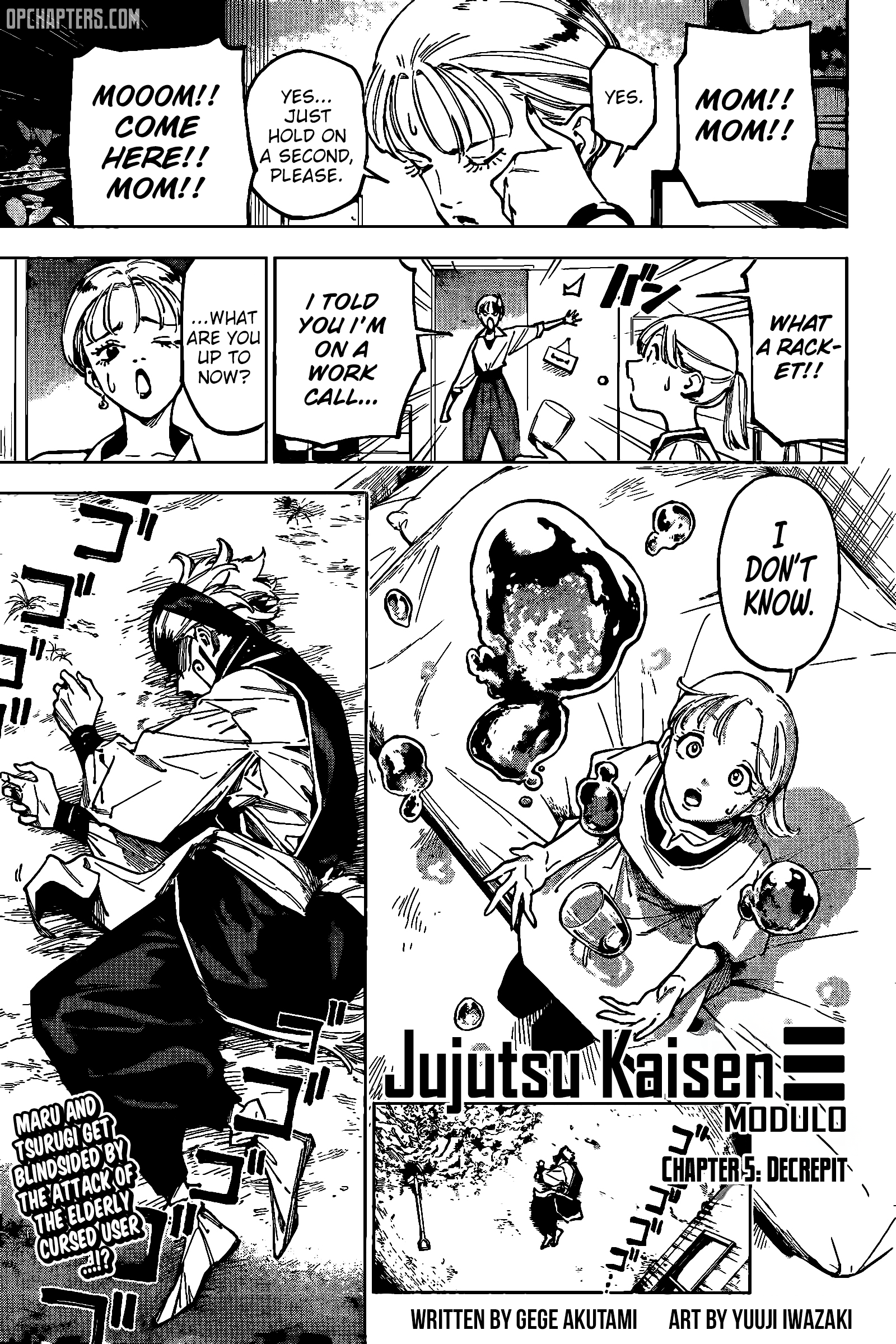 Read Jujutsu Kaisen Modulo ES Manga Online