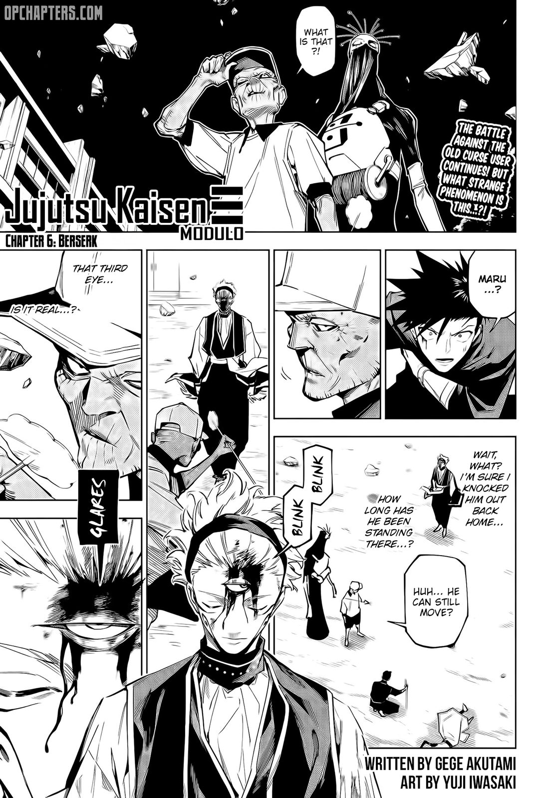 Read Jujutsu Kaisen Modulo ES Manga Online