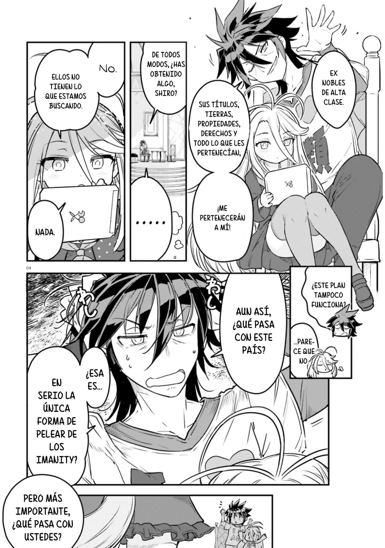 Read No Game No Life 2 ES Manga Online