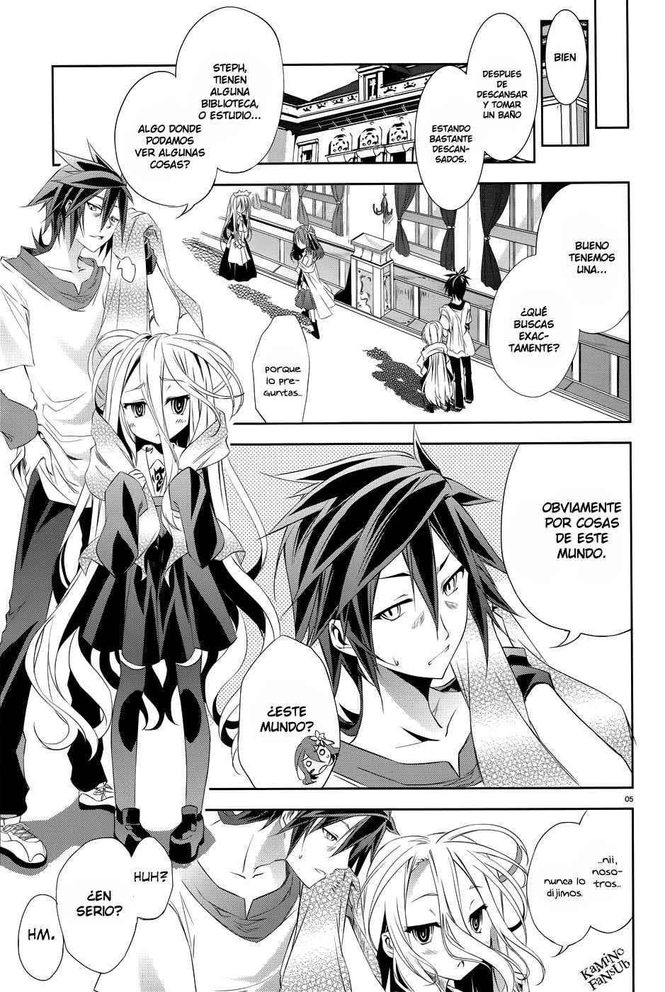 Read No Game, No Life Es Manga Online