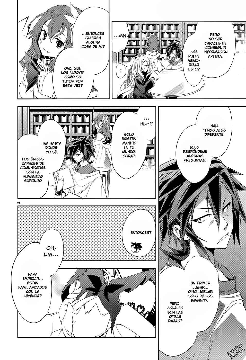 Read No Game, No Life Es Manga Online