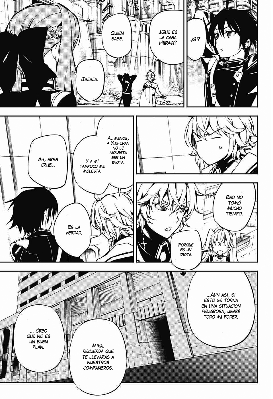 Read Owari no Seraph Es Manga Online