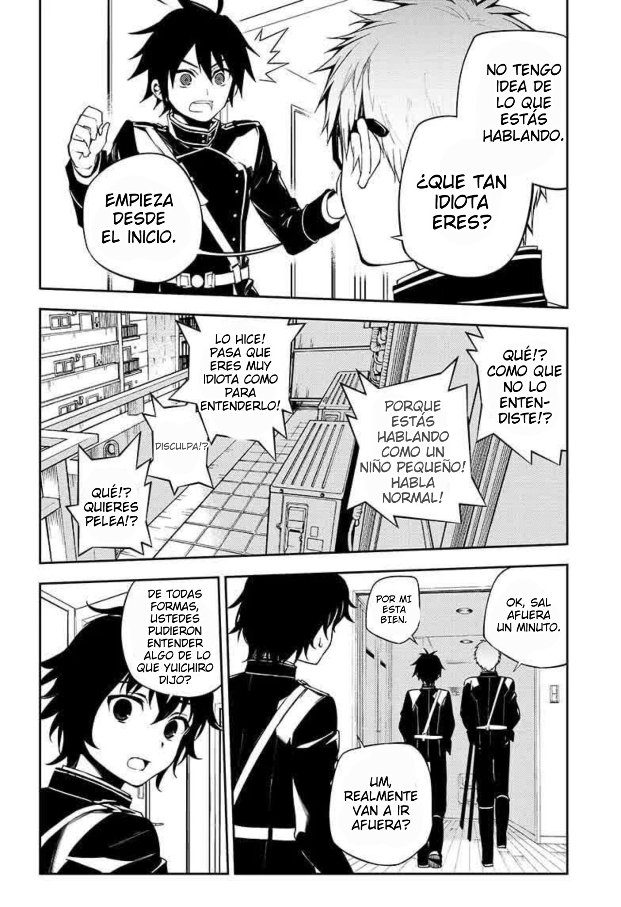 Read Owari no Seraph Es Manga Online