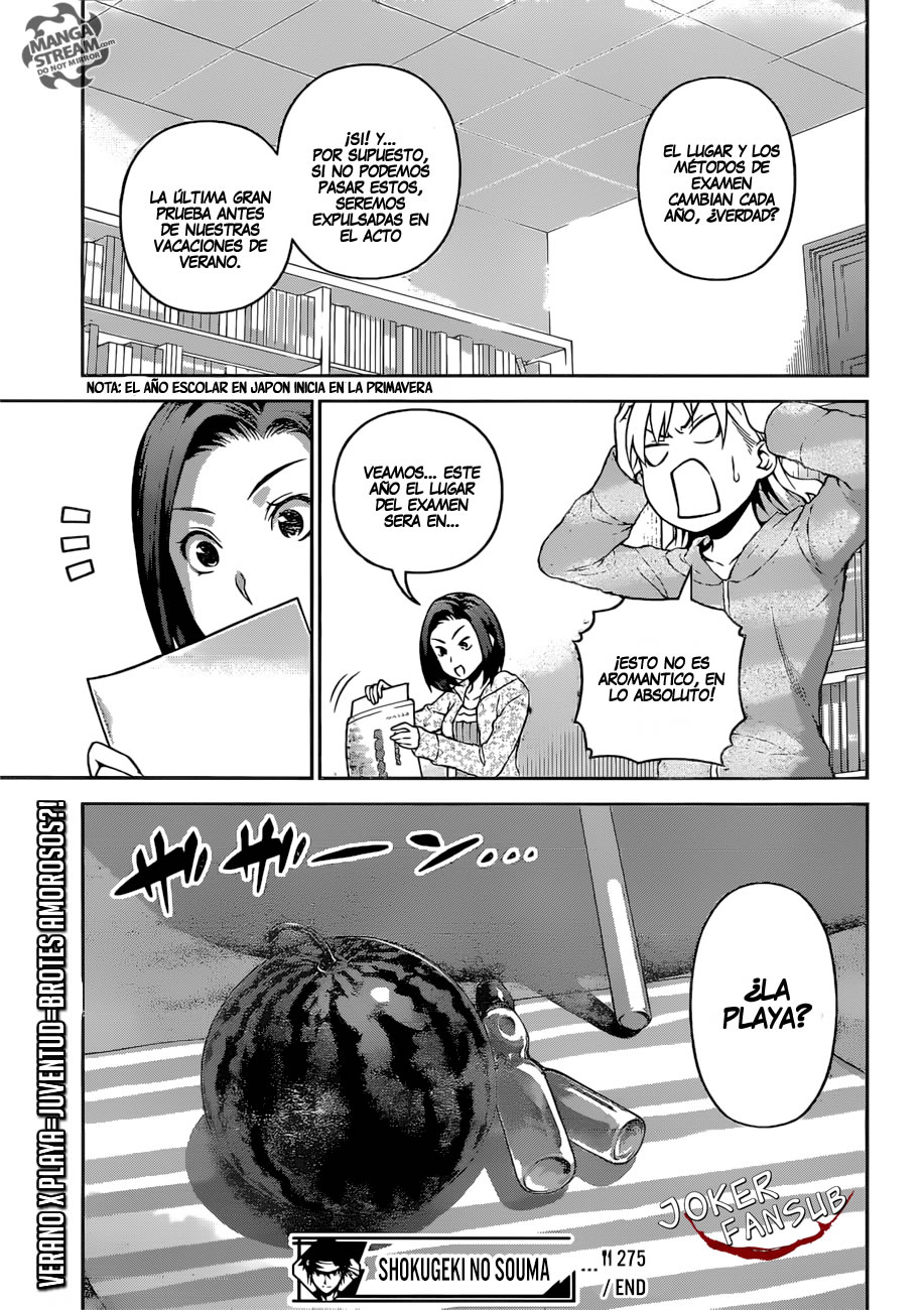 Read Shokugeki no Soma Es Manga Online