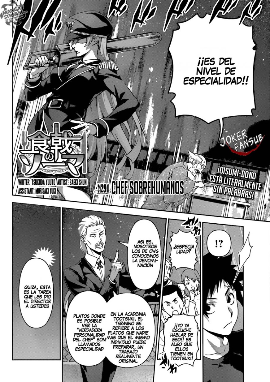 Read Shokugeki no Soma Es Manga Online