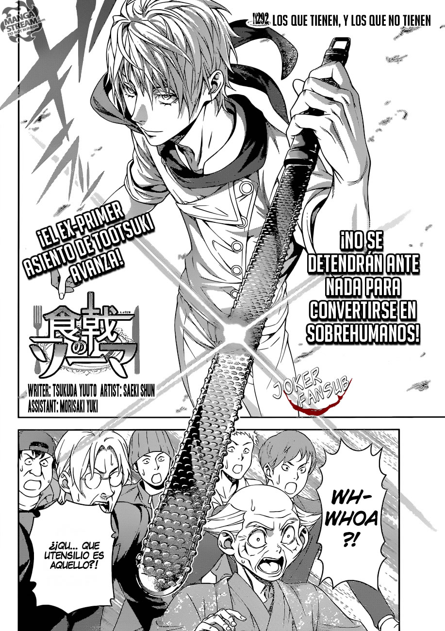 Read Shokugeki no Soma Es Manga Online