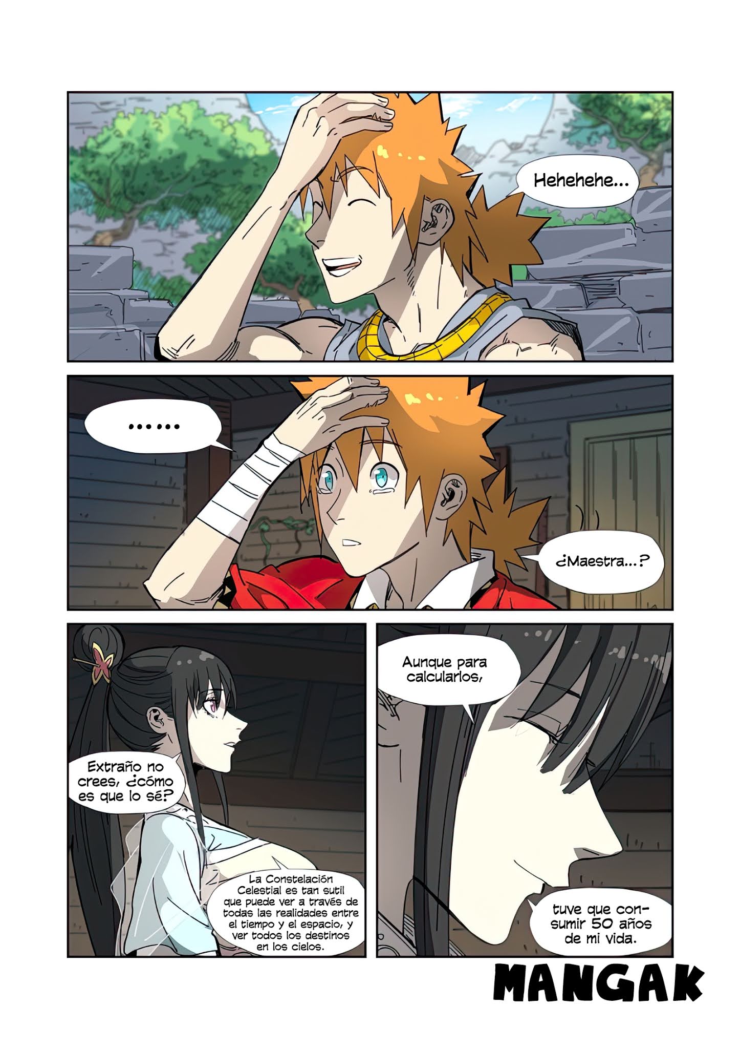 Read Tales of Demons and Gods Es Manga Online