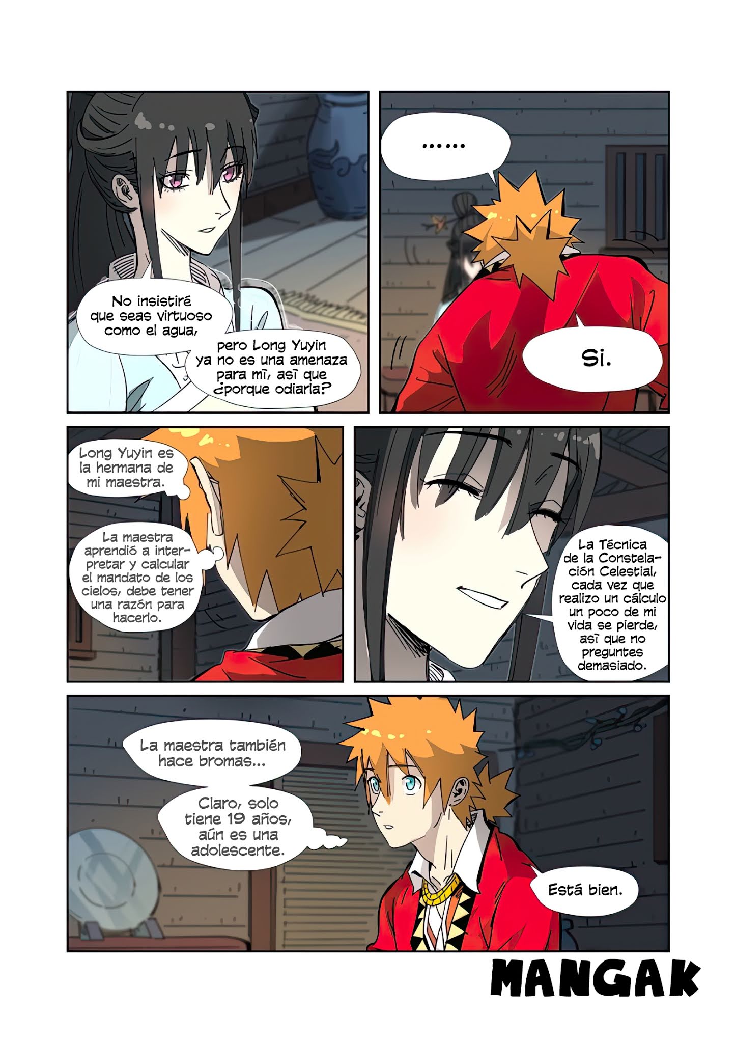 Read Tales of Demons and Gods Es Manga Online