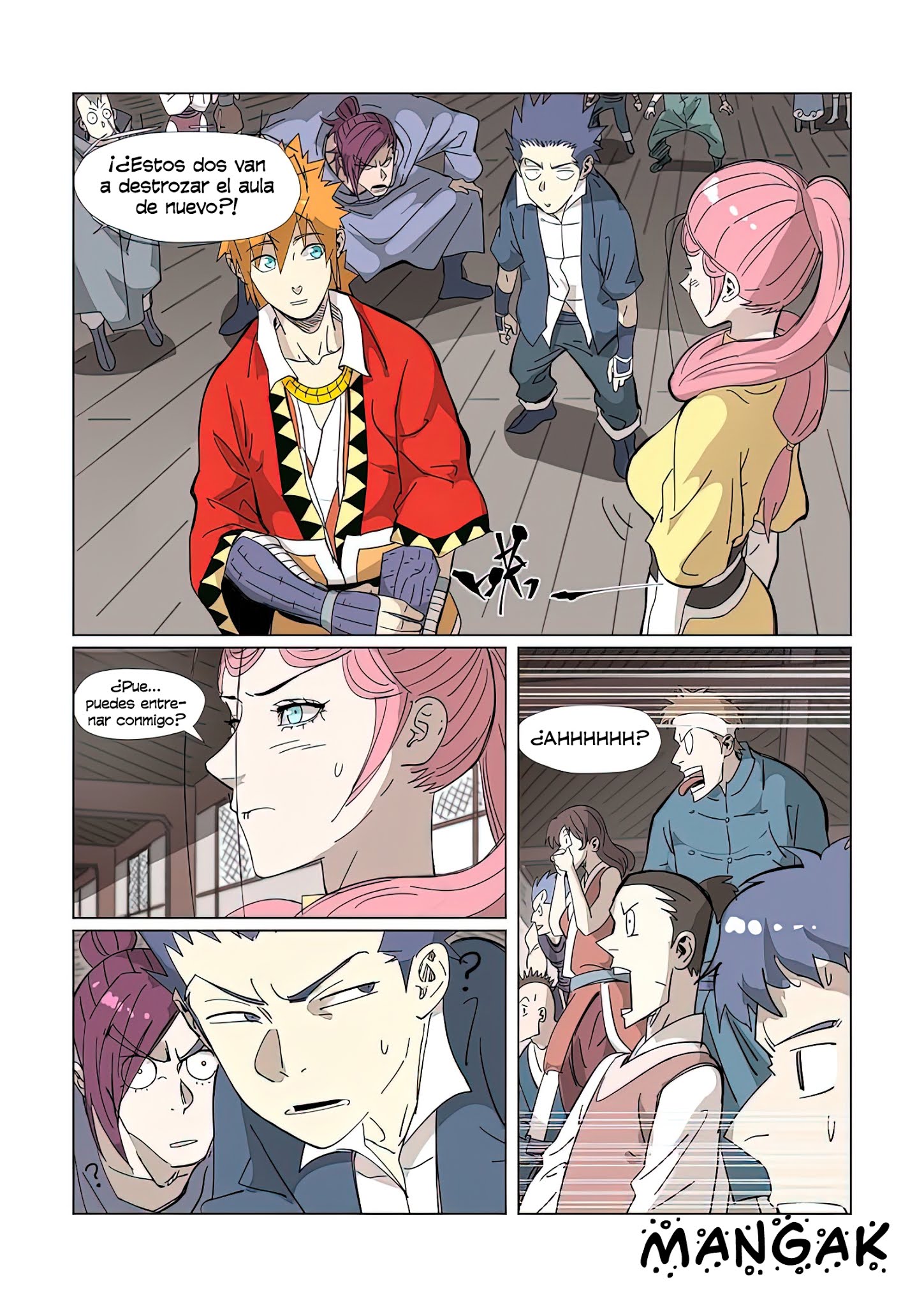 Read Tales of Demons and Gods Es Manga Online