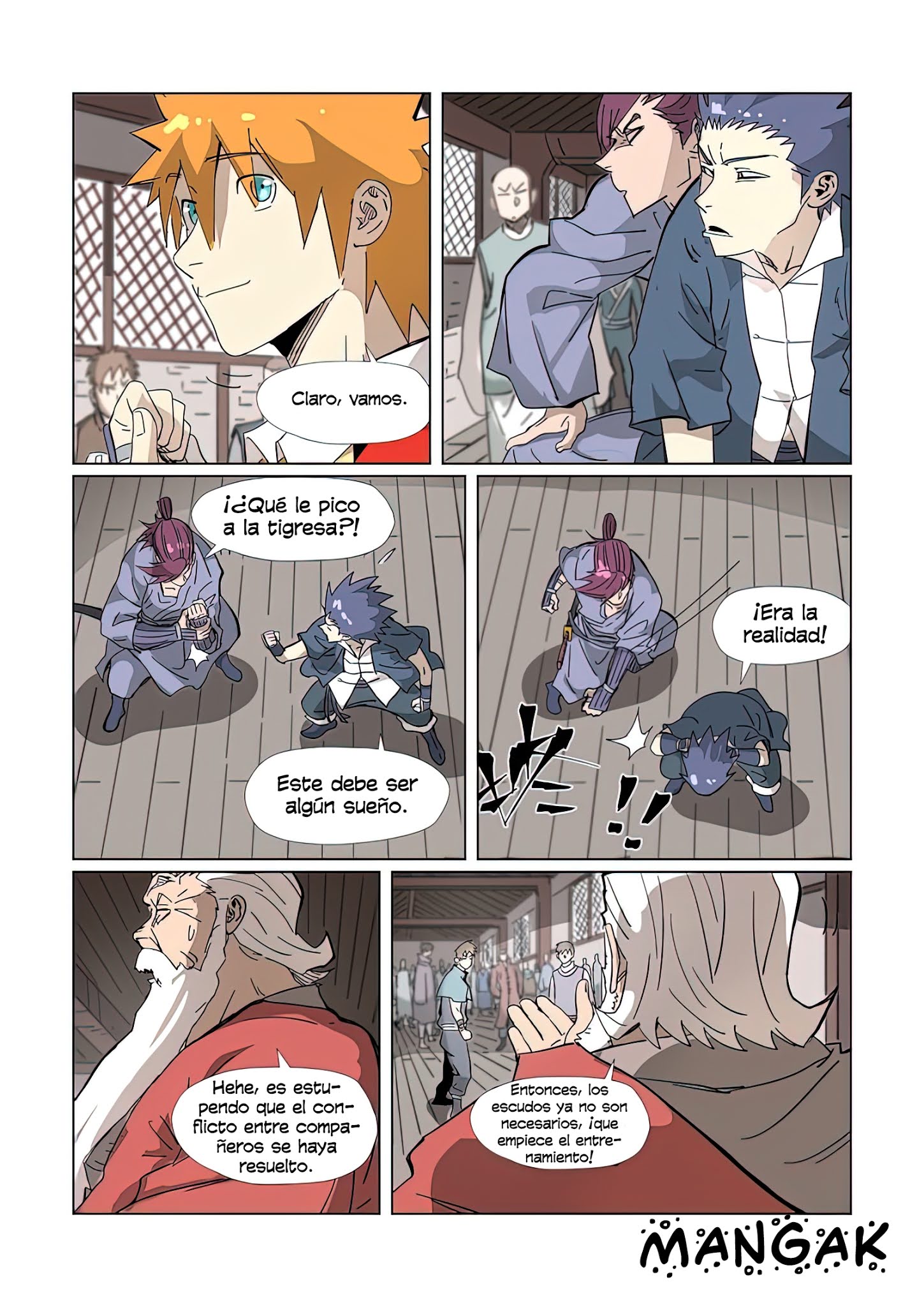 Read Tales of Demons and Gods Es Manga Online