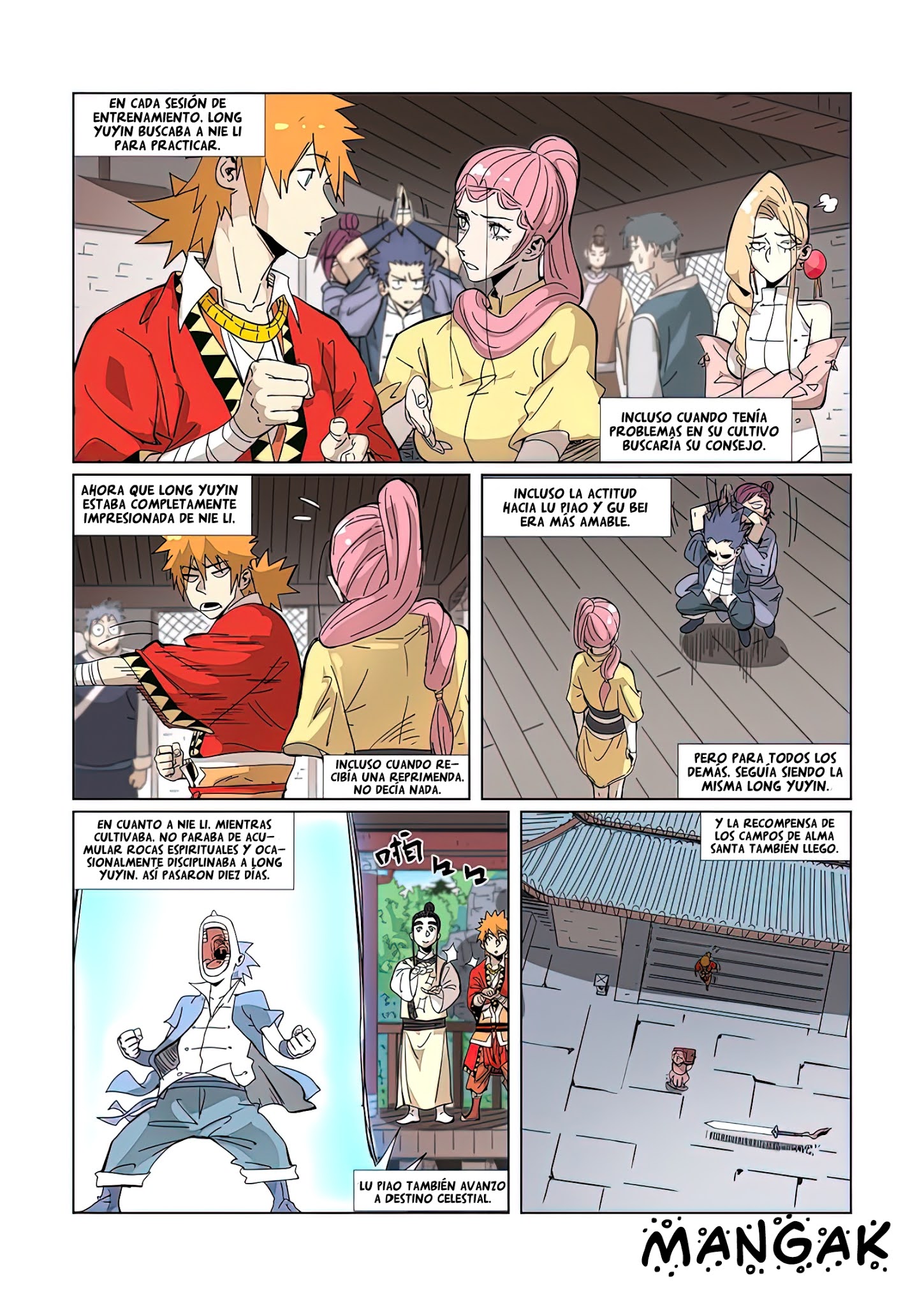 Read Tales of Demons and Gods Es Manga Online