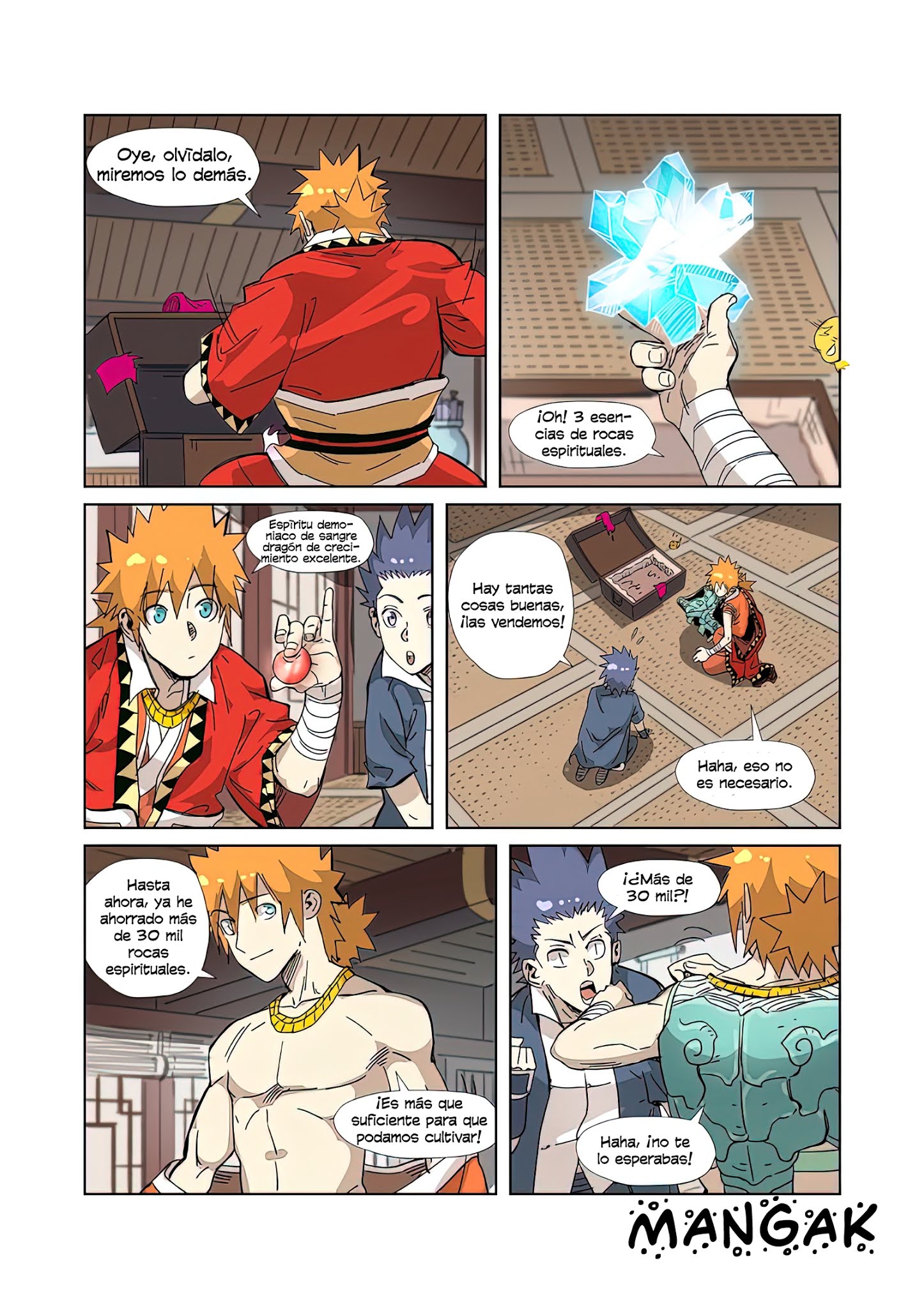 Read Tales of Demons and Gods Es Manga Online