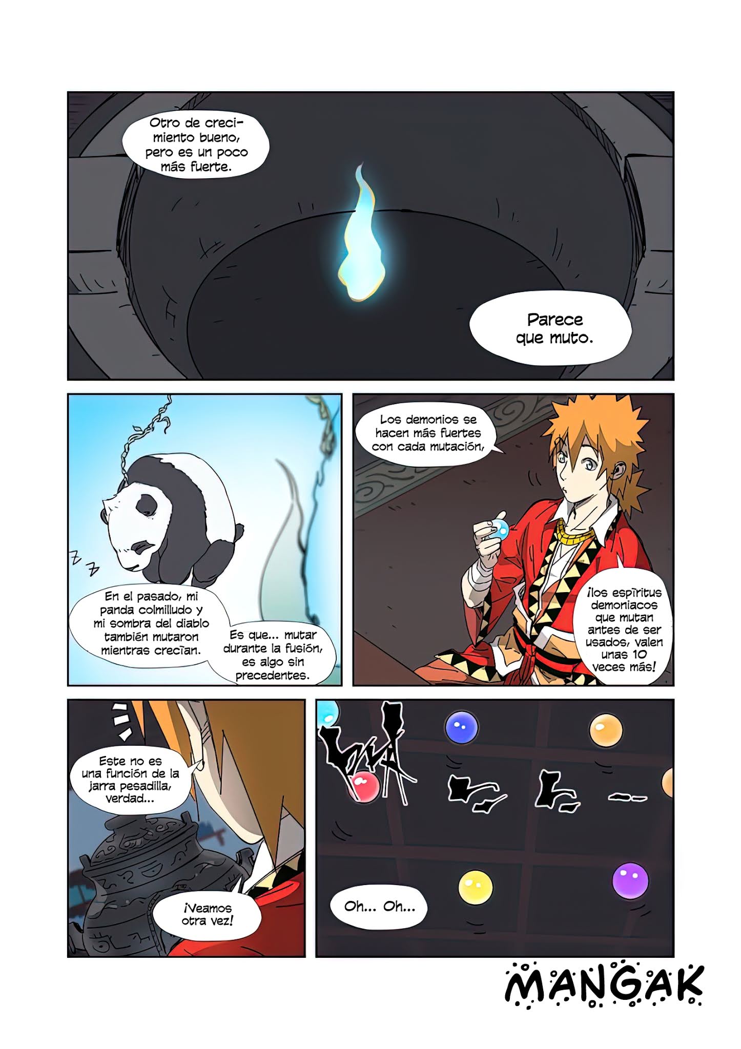 Read Tales of Demons and Gods Es Manga Online