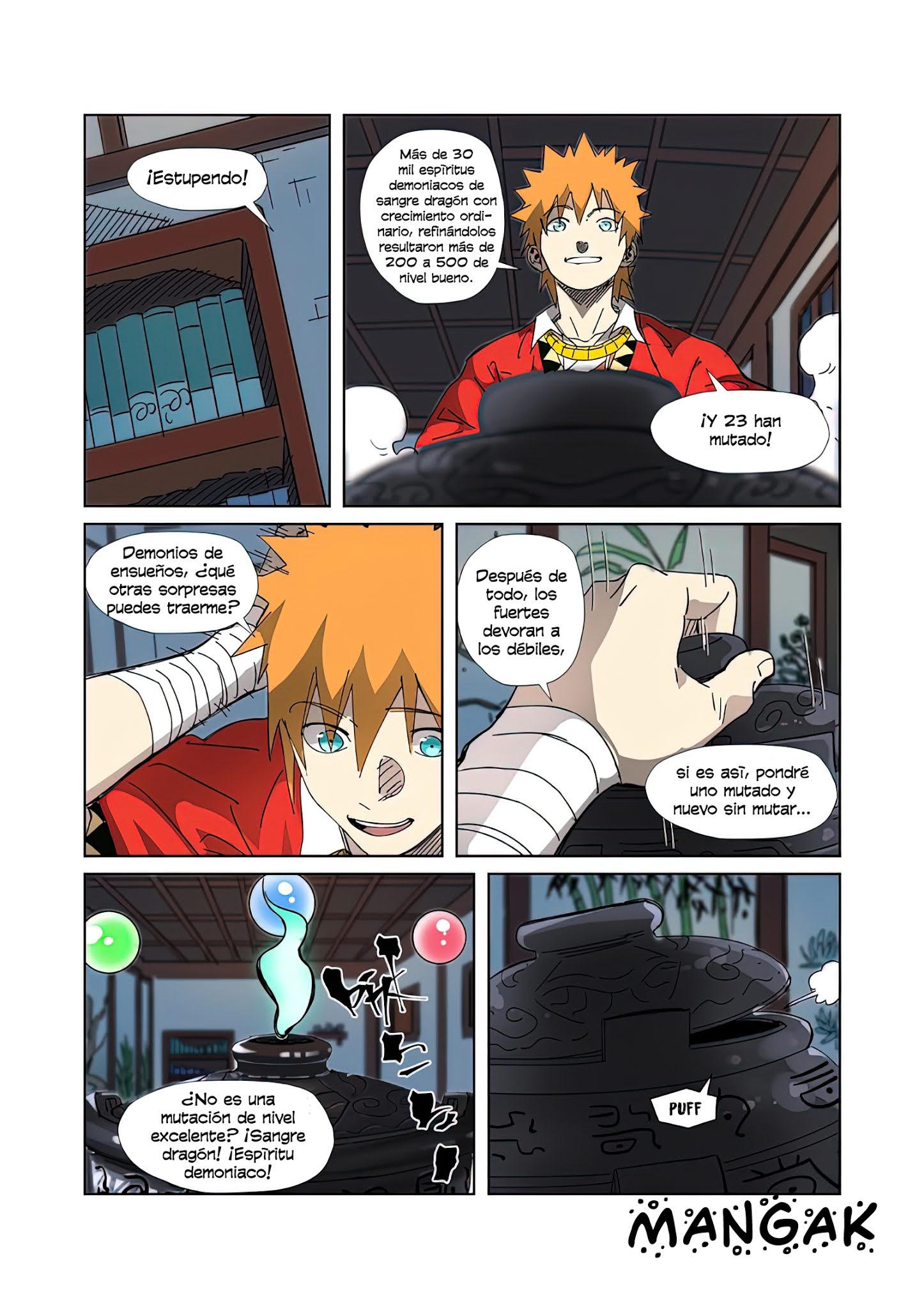 Read Tales of Demons and Gods Es Manga Online