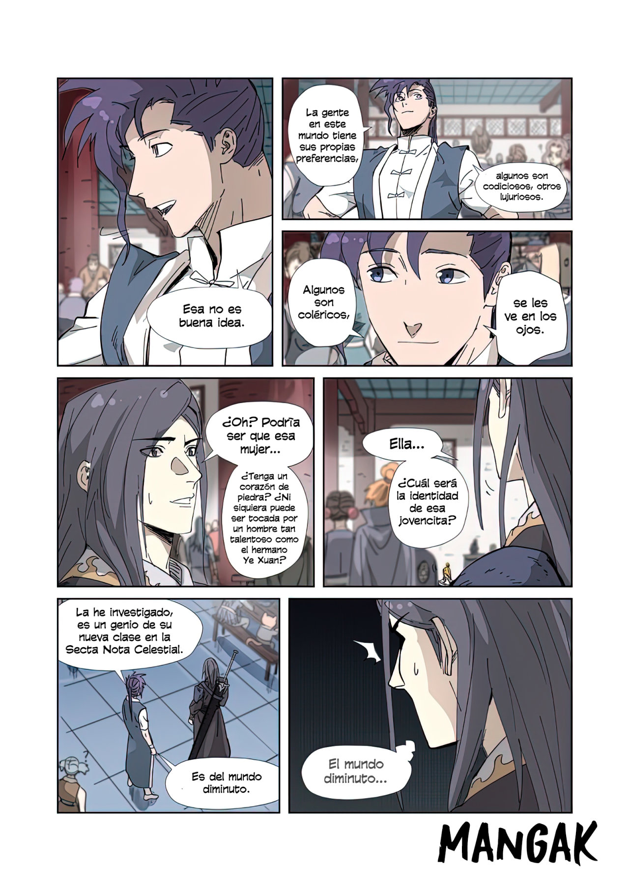 Read Tales of Demons and Gods Es Manga Online