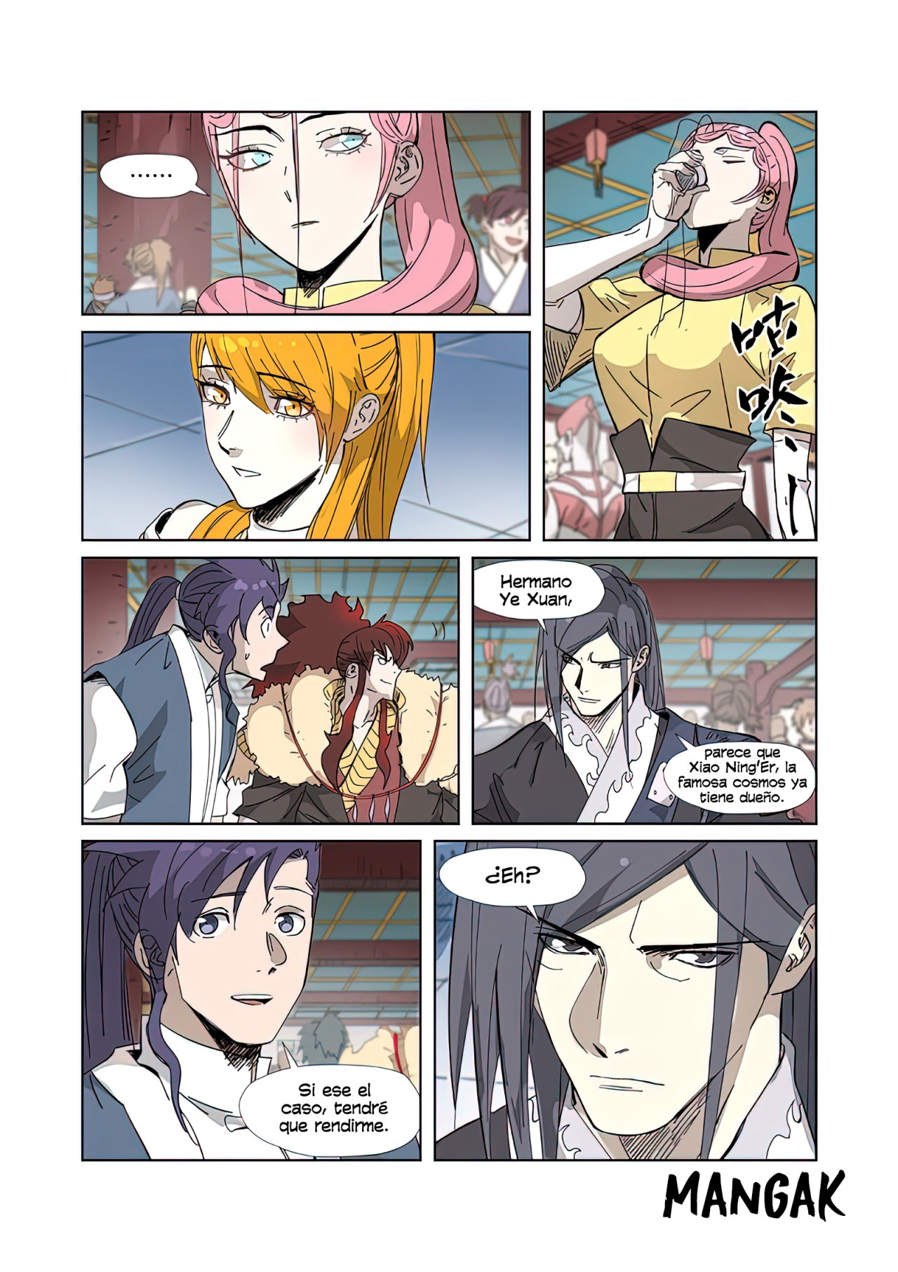 Read Tales of Demons and Gods Es Manga Online