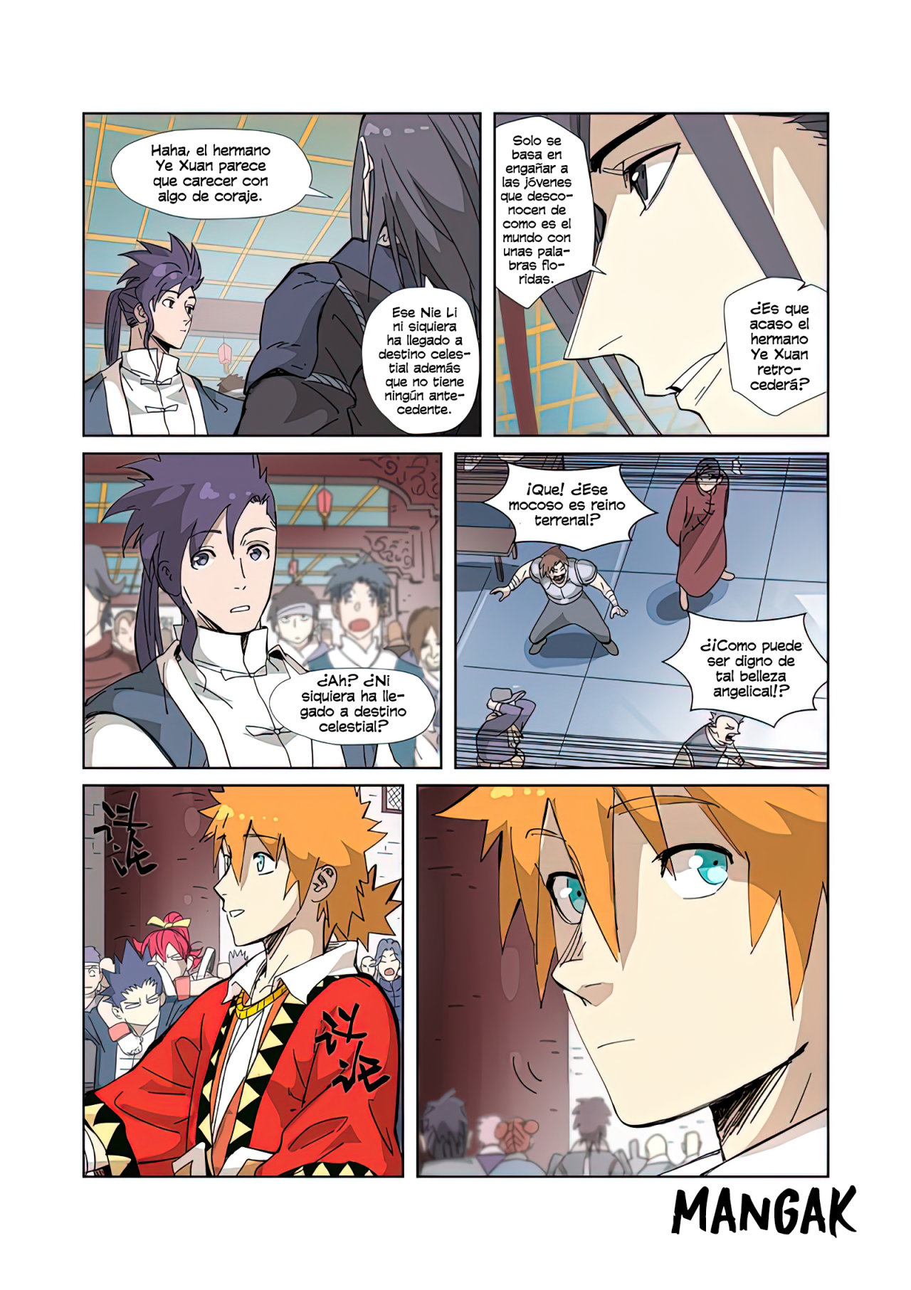 Read Tales of Demons and Gods Es Manga Online