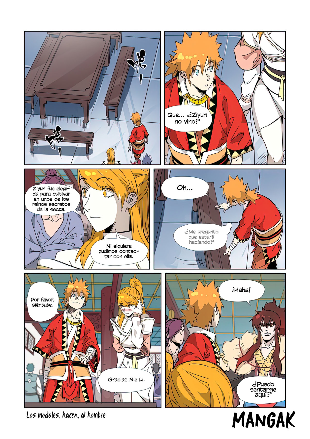 Read Tales of Demons and Gods Es Manga Online