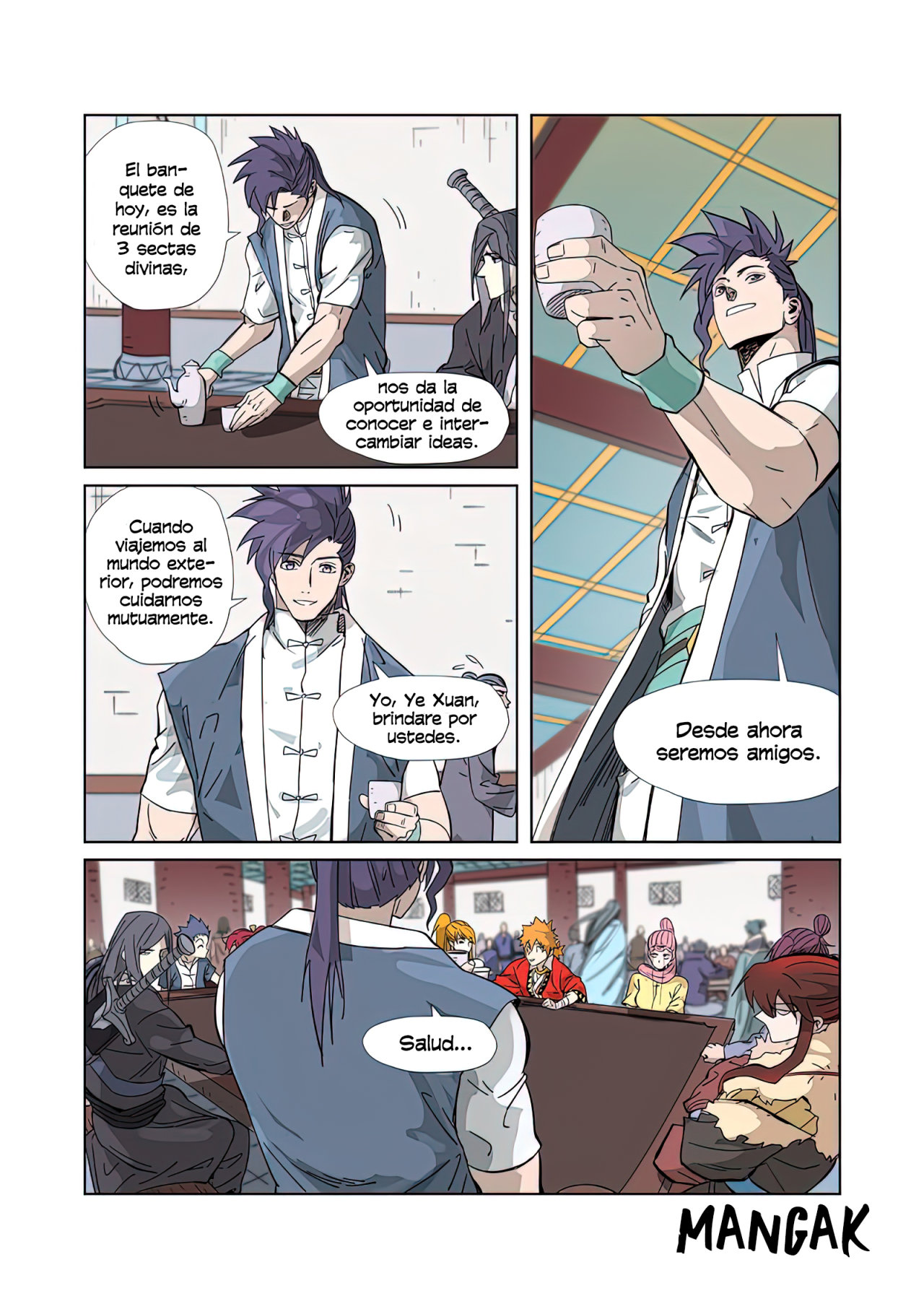 Read Tales of Demons and Gods Es Manga Online