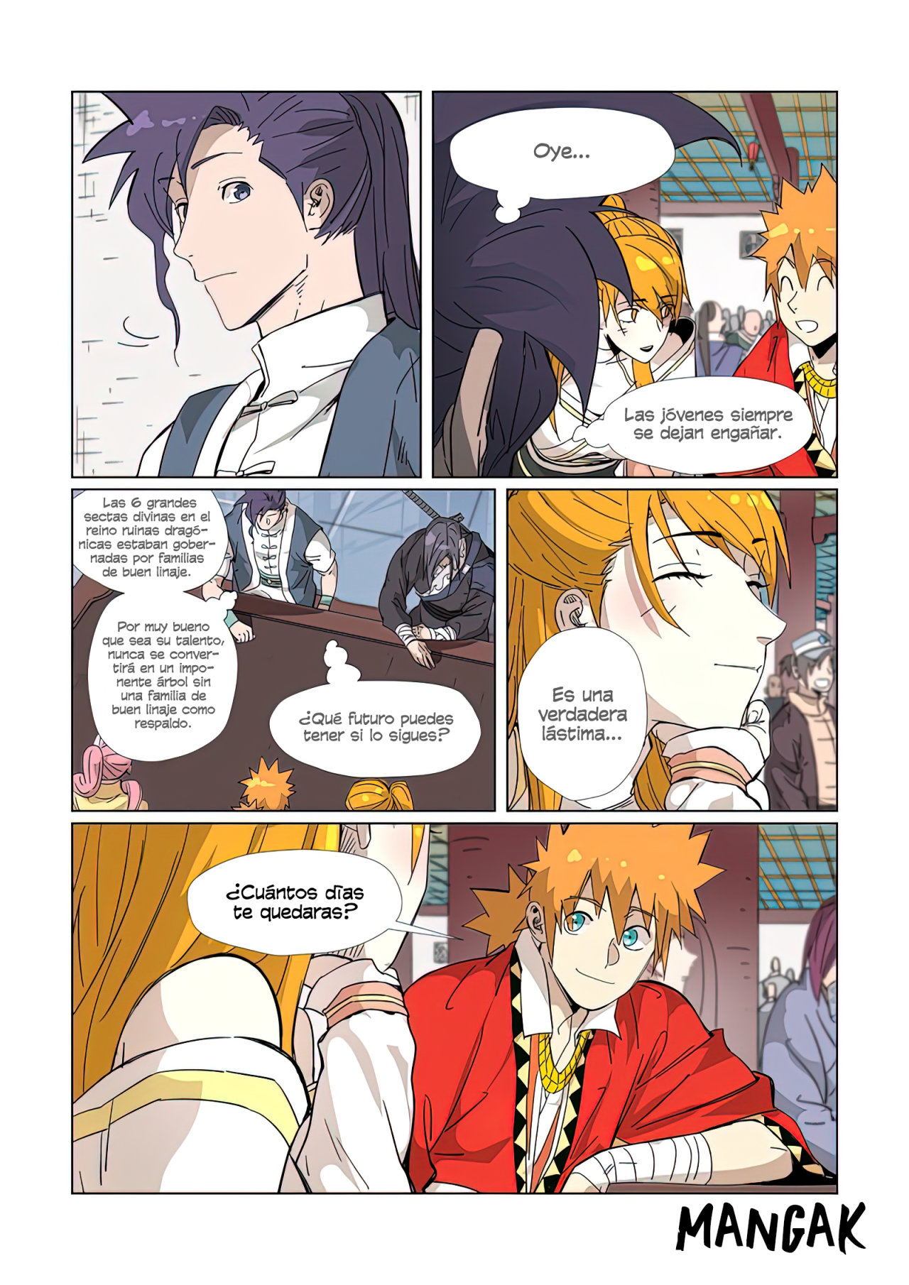 Read Tales of Demons and Gods Es Manga Online