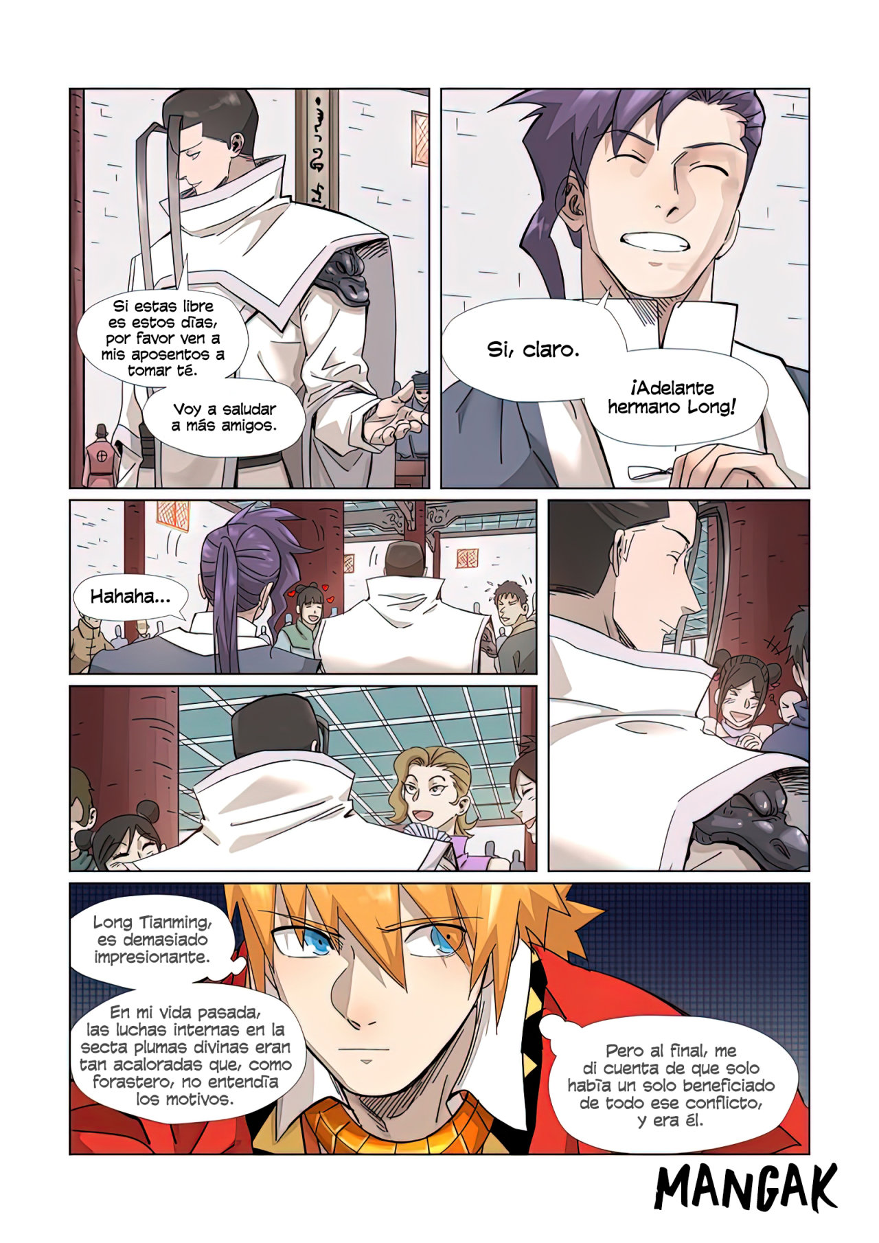 Read Tales of Demons and Gods Es Manga Online