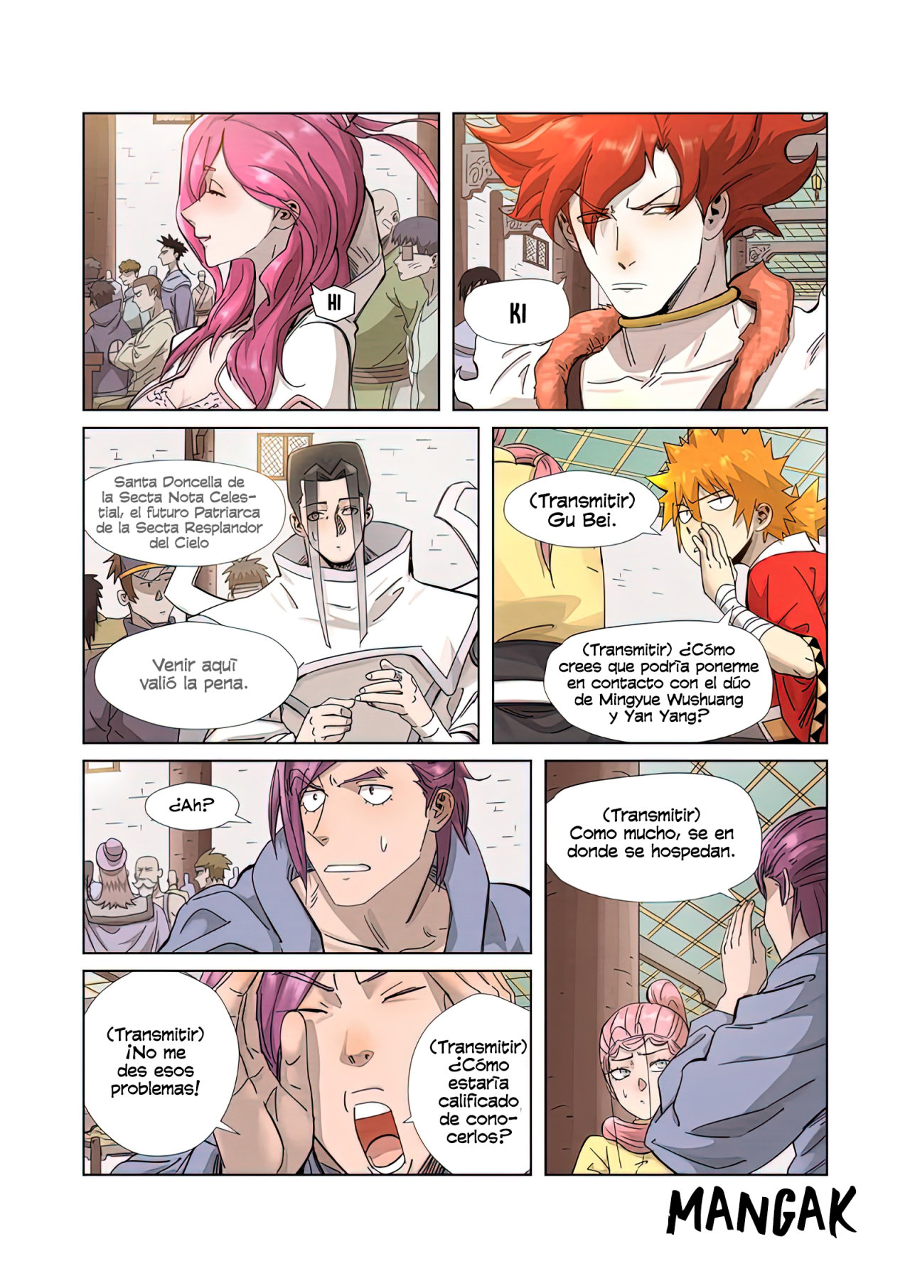 Read Tales of Demons and Gods Es Manga Online