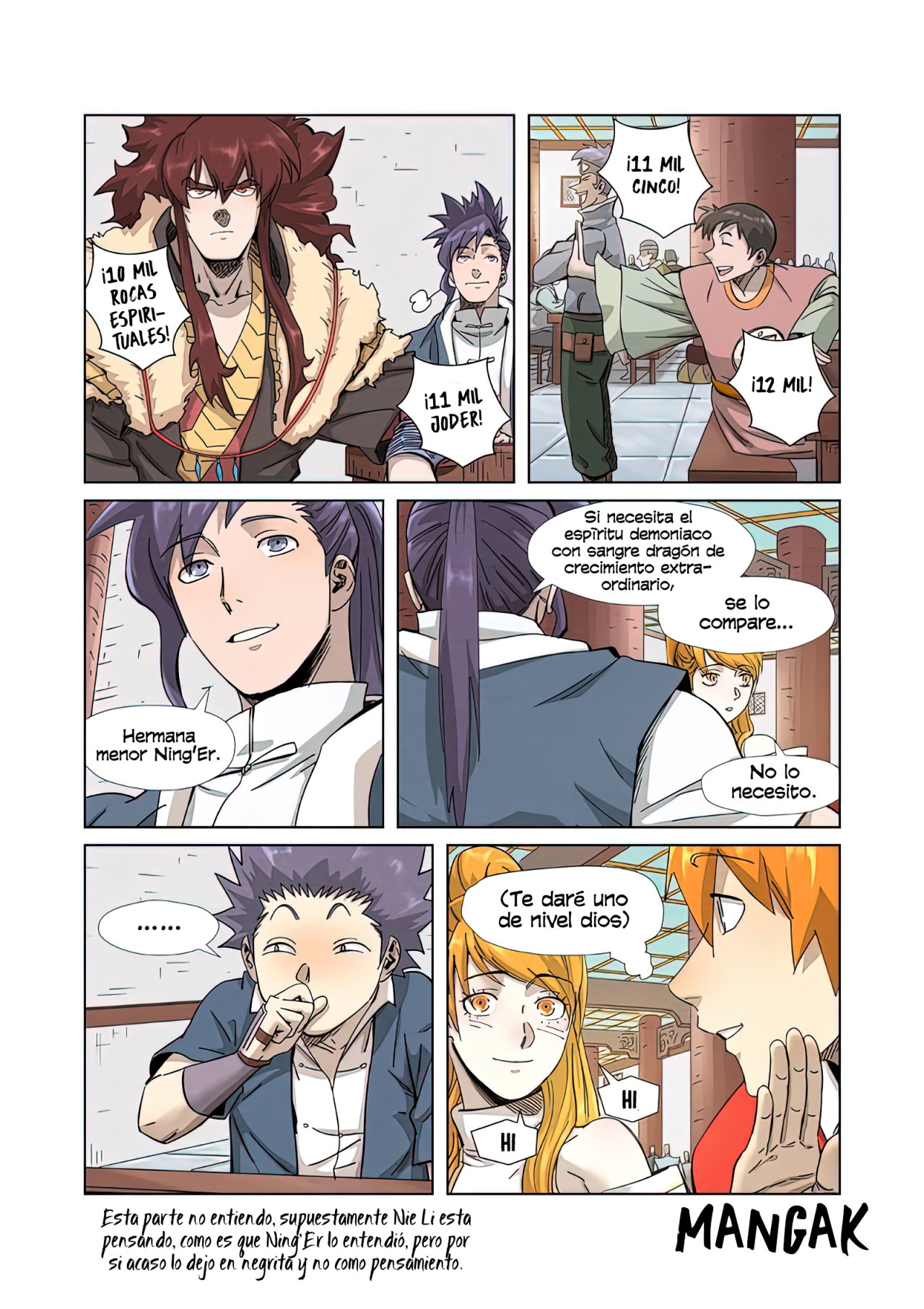 Read Tales of Demons and Gods Es Manga Online