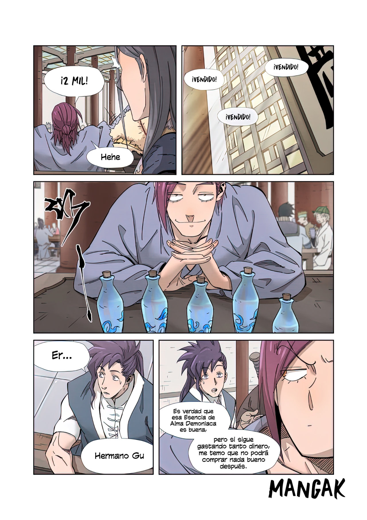 Read Tales of Demons and Gods Es Manga Online