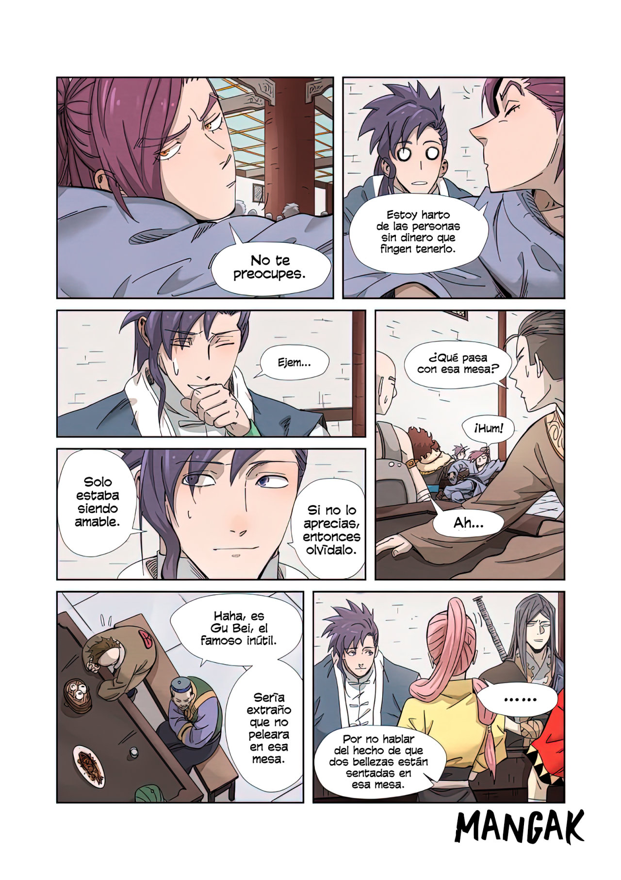 Read Tales of Demons and Gods Es Manga Online