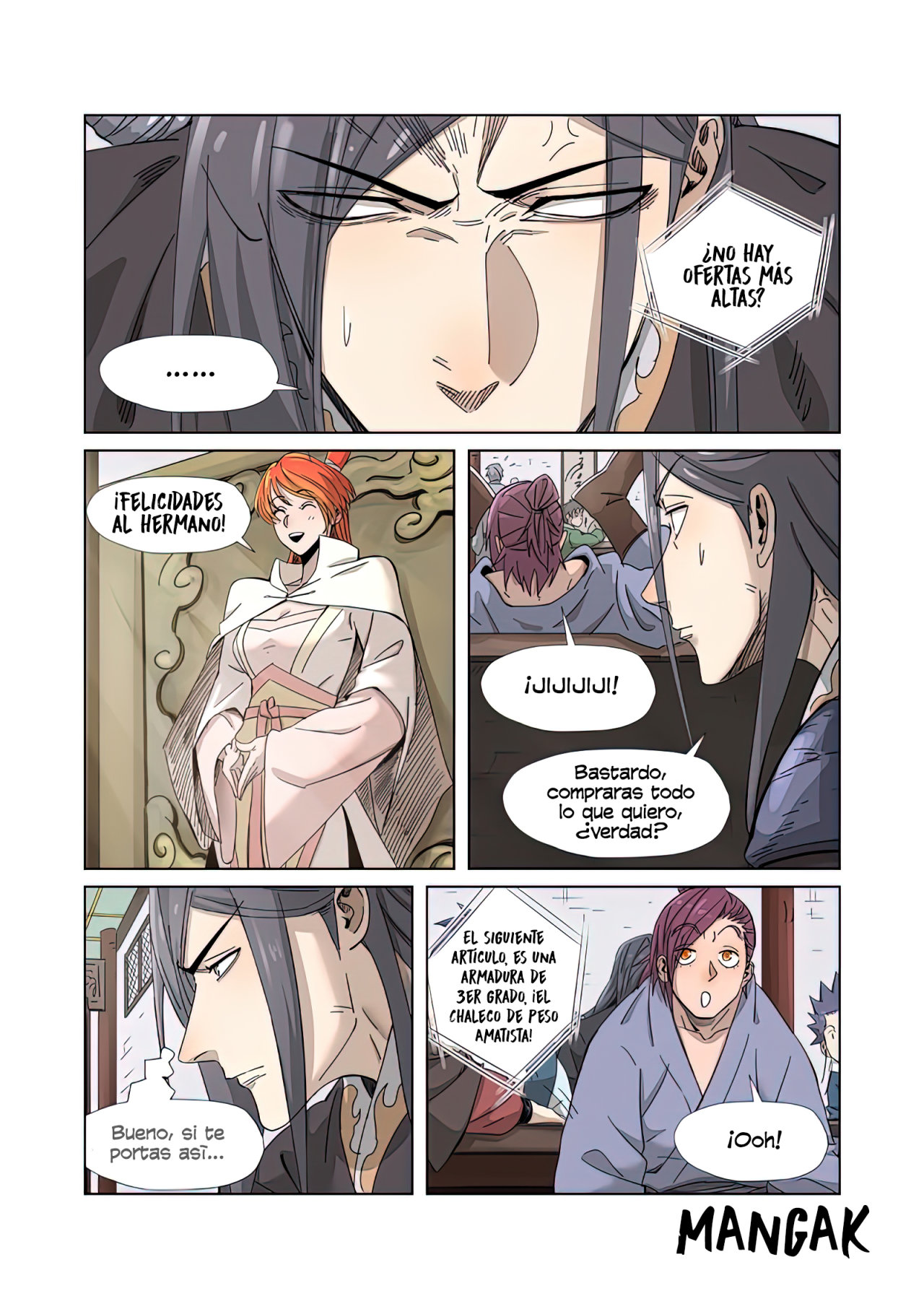 Read Tales of Demons and Gods Es Manga Online