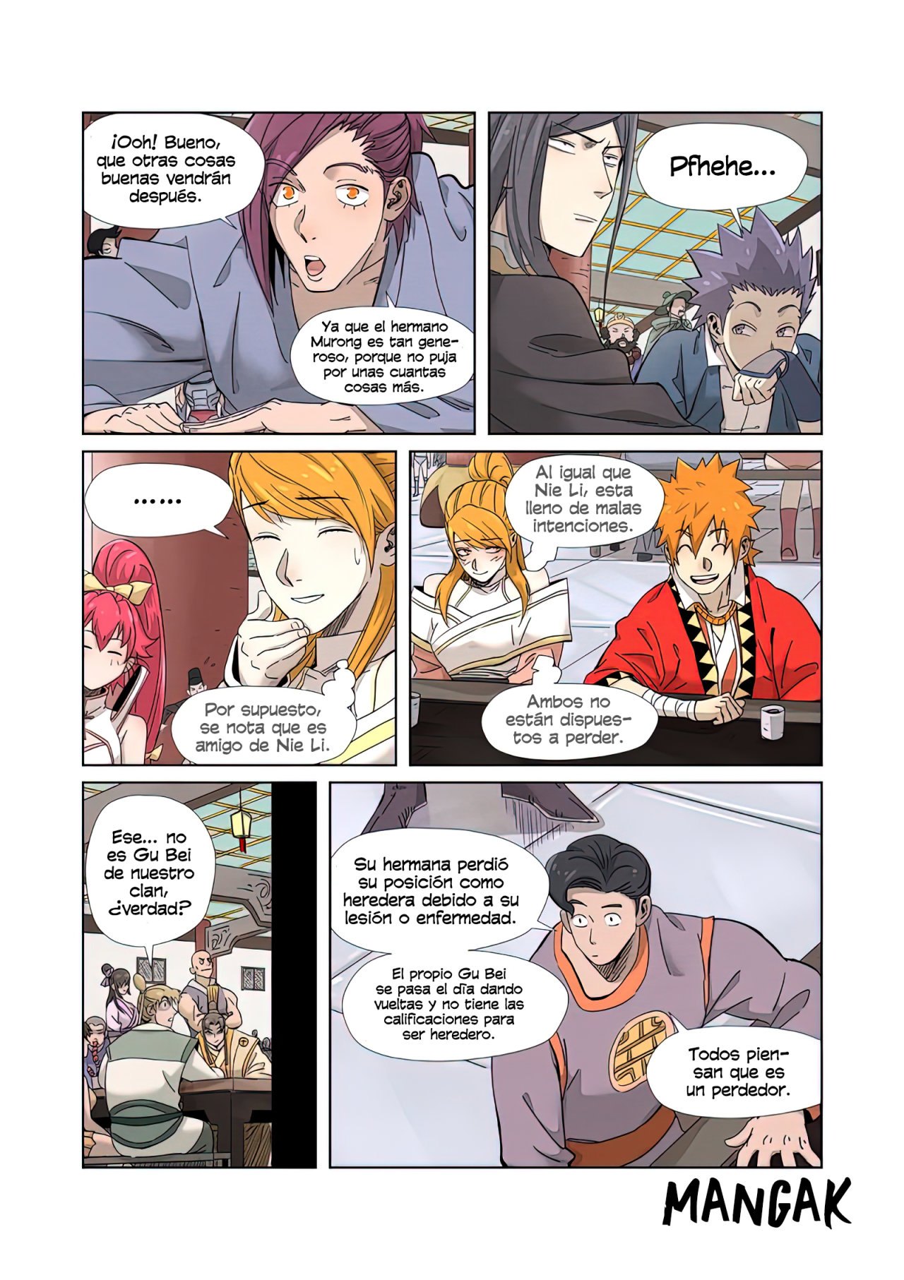 Read Tales of Demons and Gods Es Manga Online