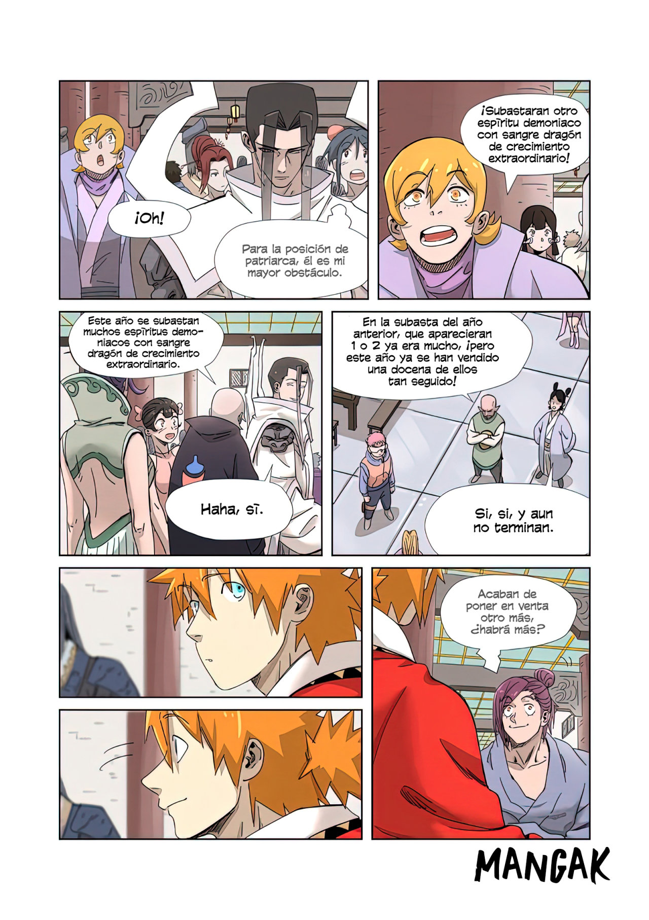 Read Tales of Demons and Gods Es Manga Online