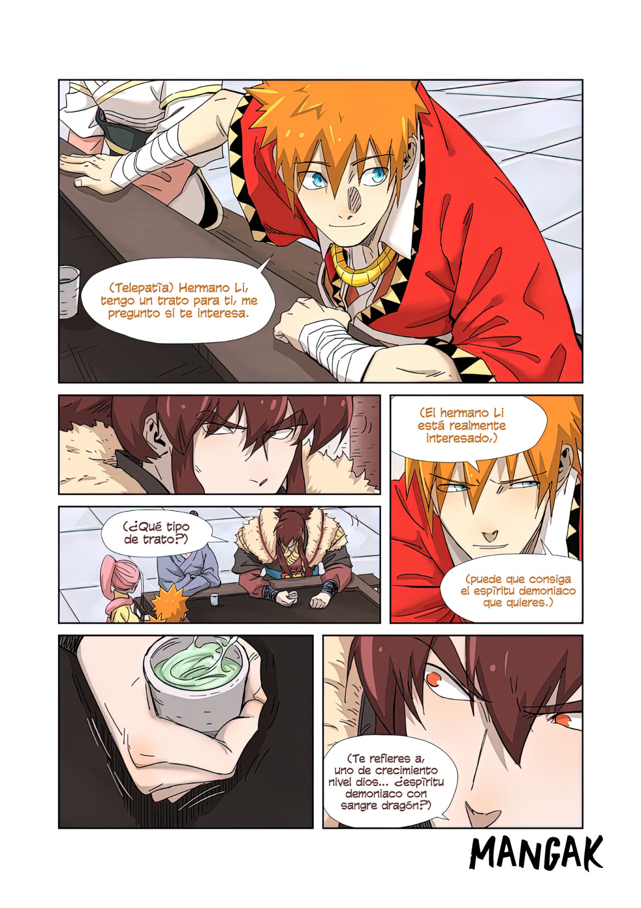 Read Tales of Demons and Gods Es Manga Online