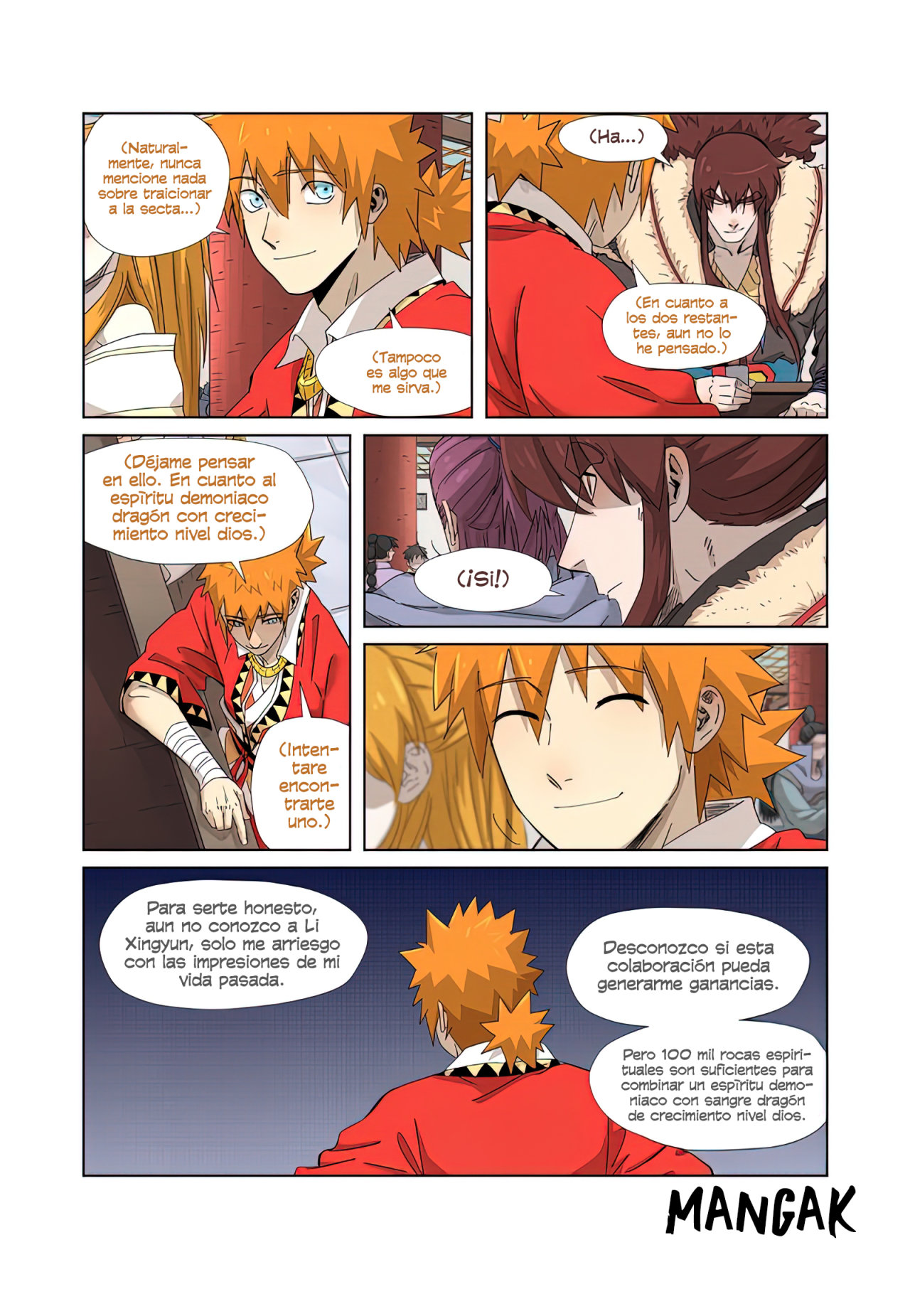 Read Tales of Demons and Gods Es Manga Online