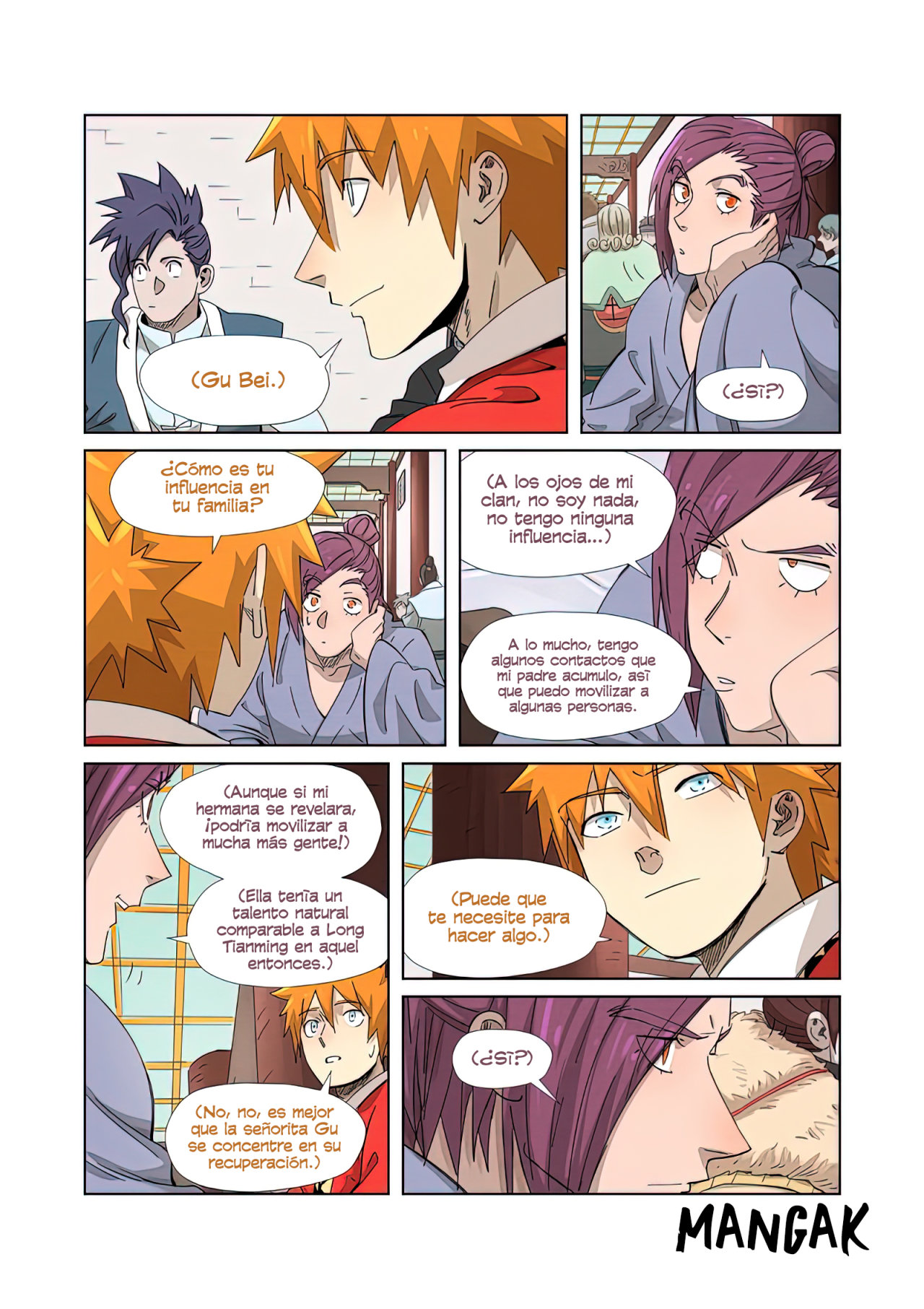 Read Tales of Demons and Gods Es Manga Online