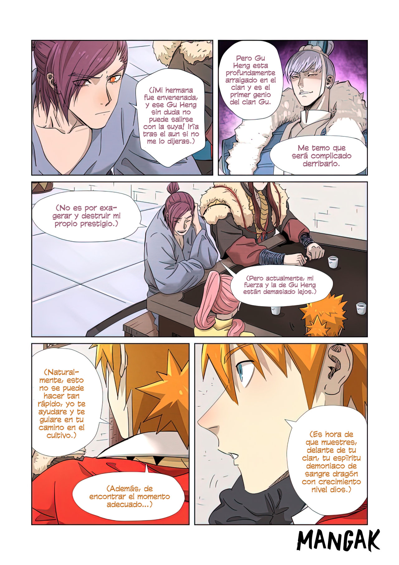 Read Tales of Demons and Gods Es Manga Online