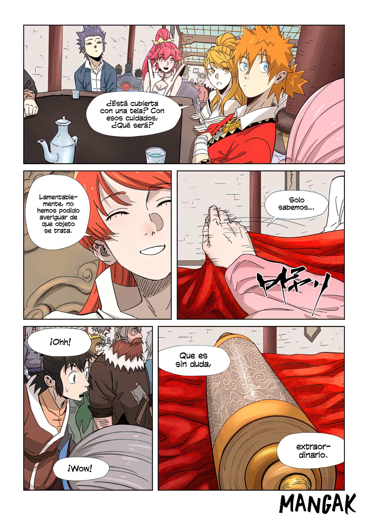 Read Tales of Demons and Gods Es Manga Online