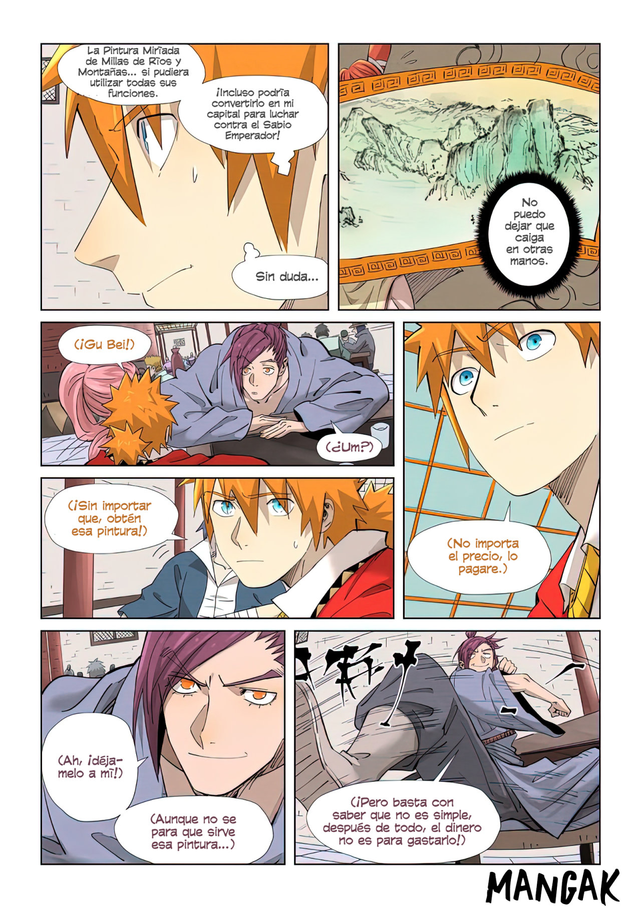 Read Tales of Demons and Gods Es Manga Online